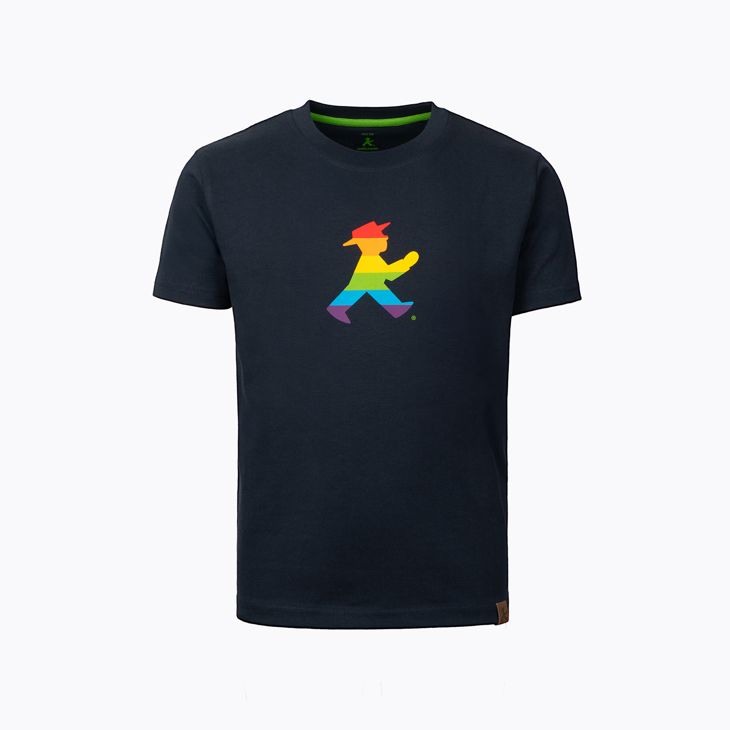KLEINE BUNTE VIELFALT dunkelblau 104/ Kinder T-Shirt