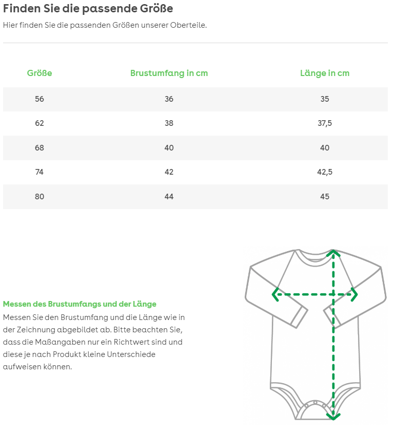 STEPPKE 62/ Baby Long Sleeve Body