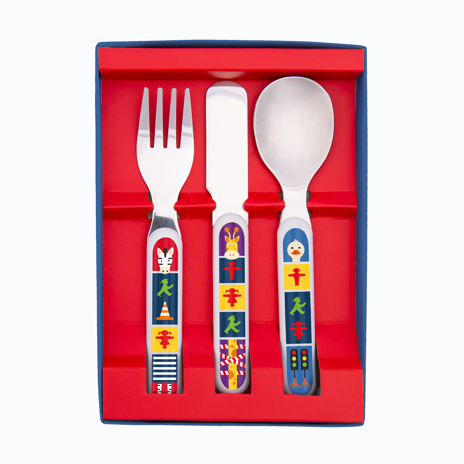 SPEISEMEISTER animals/ Kids Cutlery 3pcs Set
 SPEISEMEISTER animals/ Kids Cutlery 3pcs Set