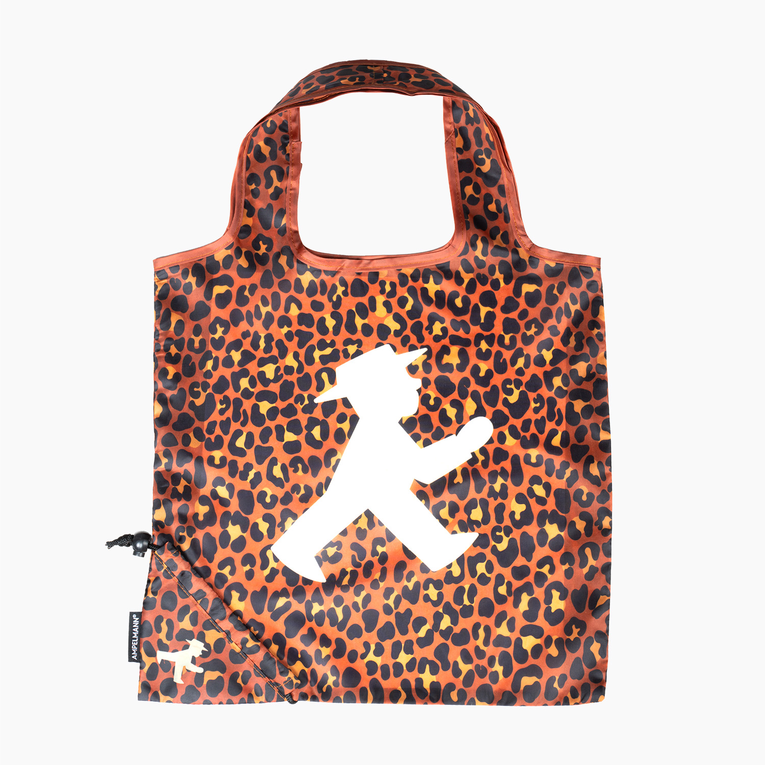 STADTFALTER Leopard/ Faltbare Einkaufstasche