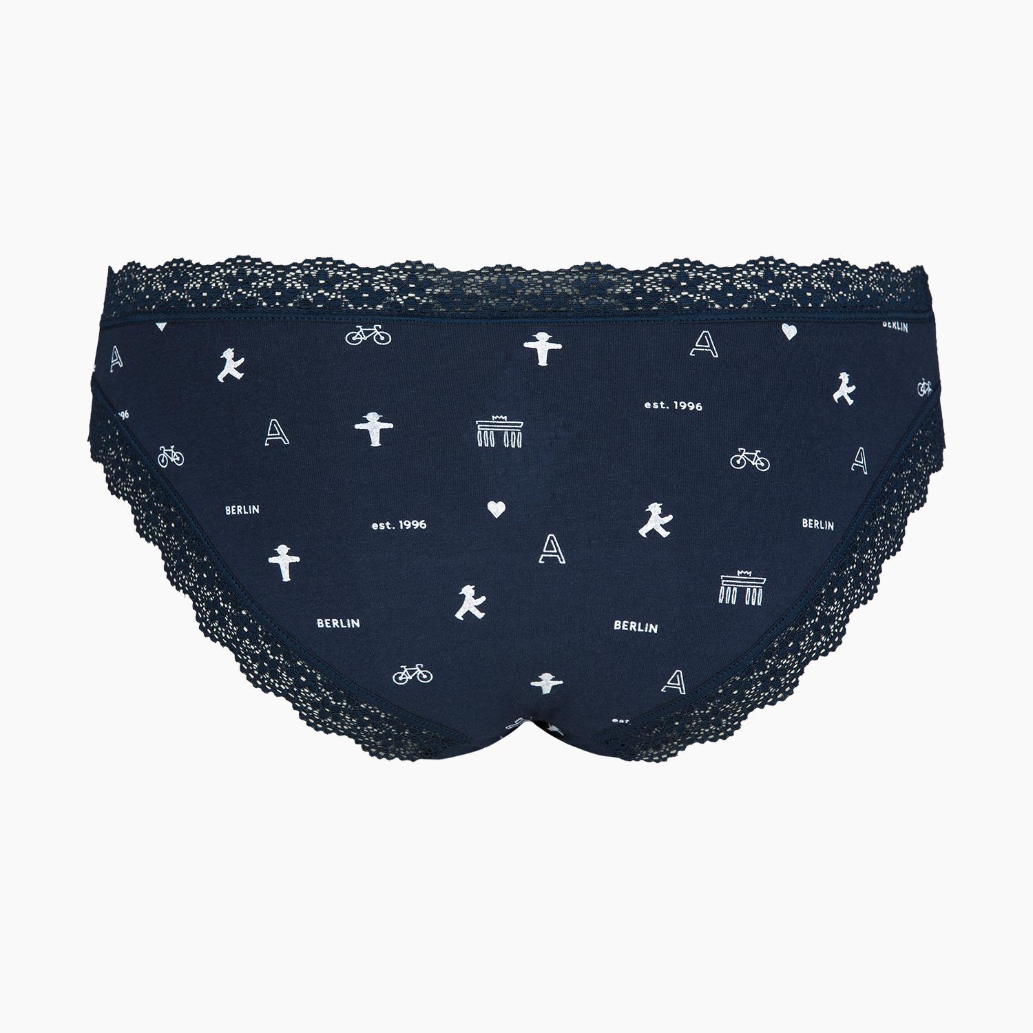 LEIBWÄCHTERIN blau L/ Damen Unterwäsche