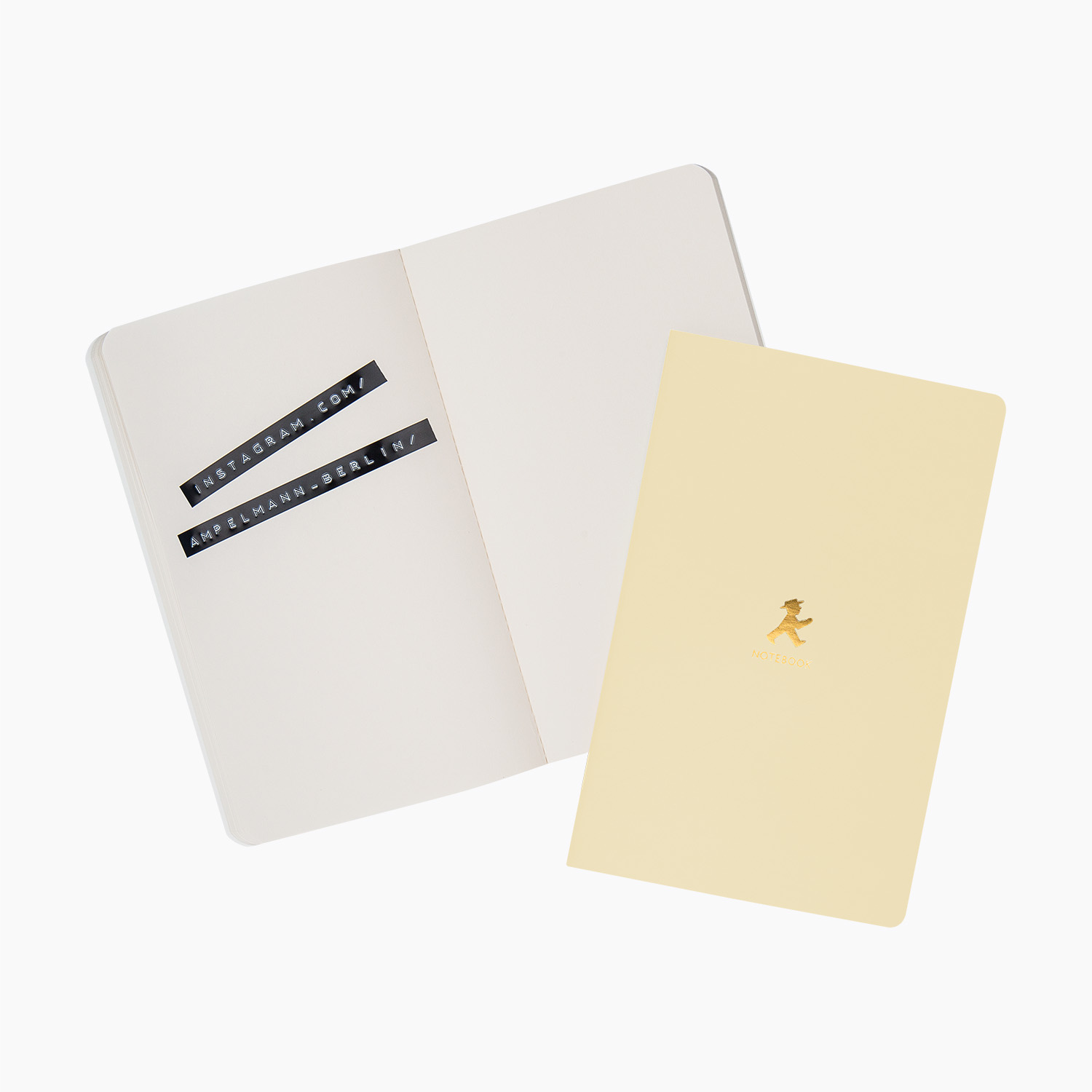 SCHREIBWARENHÄNDLER beige/ A5 notebook