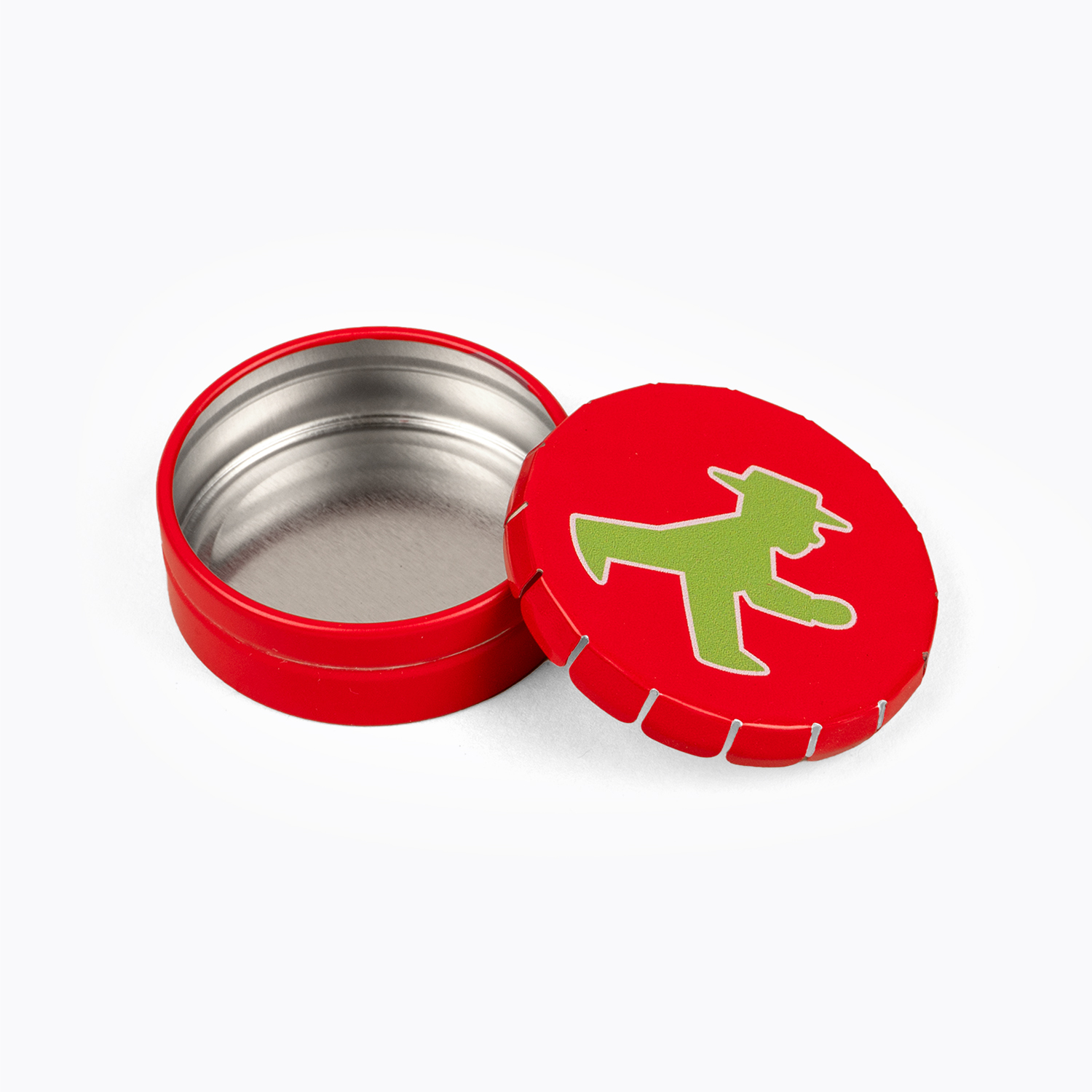 SCHATZTRUHE rot/ Klick-Klack Dose