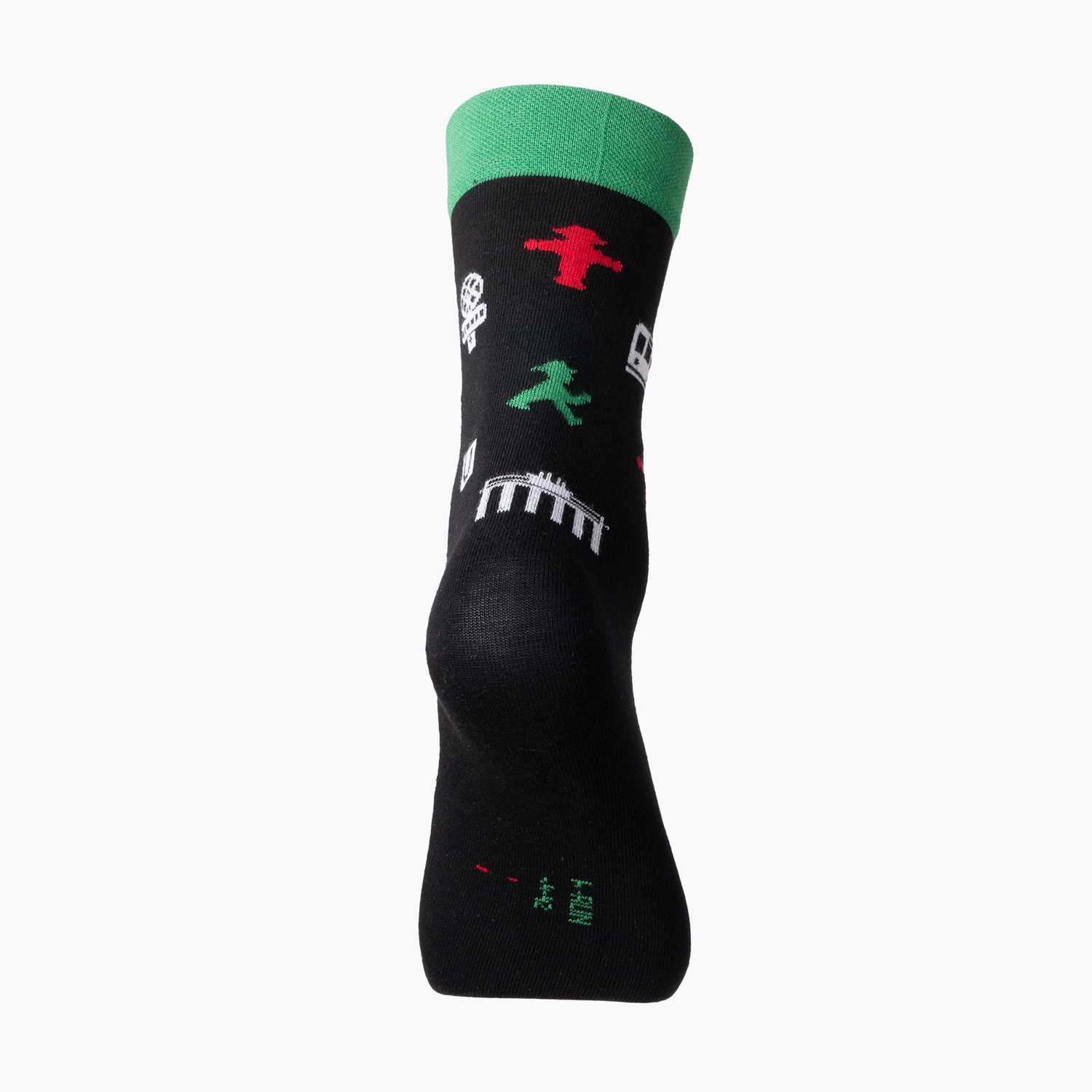 DAUERLÄUFER black Berlin motifs 43-46/ socks