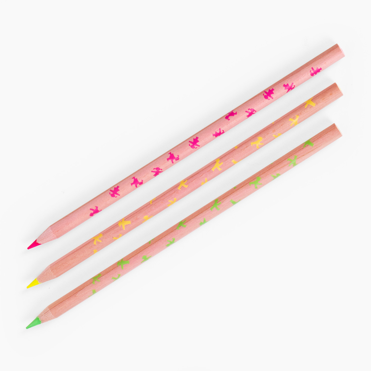 LEUCHTMARKIERER neon colors/ Colored pencils