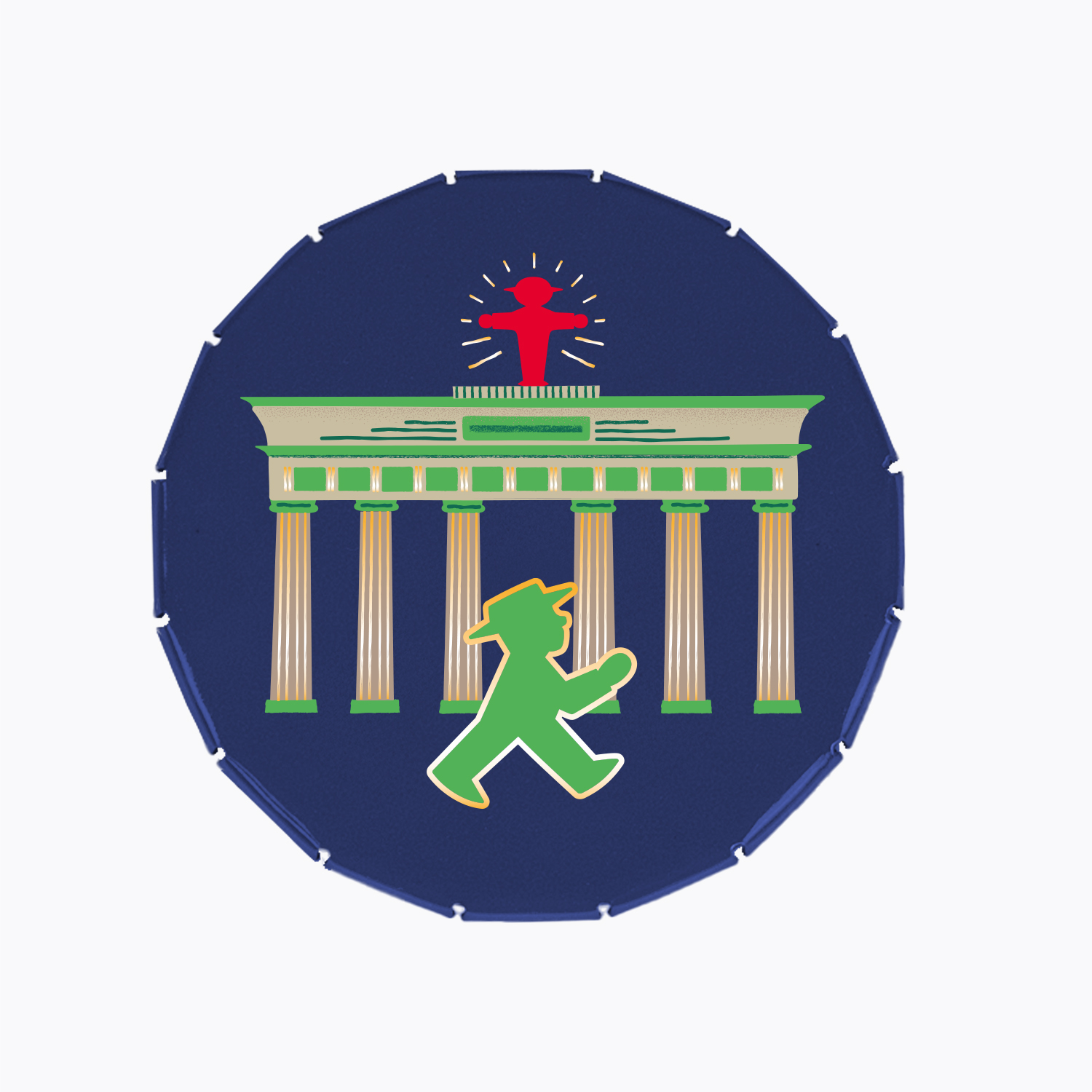 SCHATZTRUHE blau/ Klick-Klack Dose