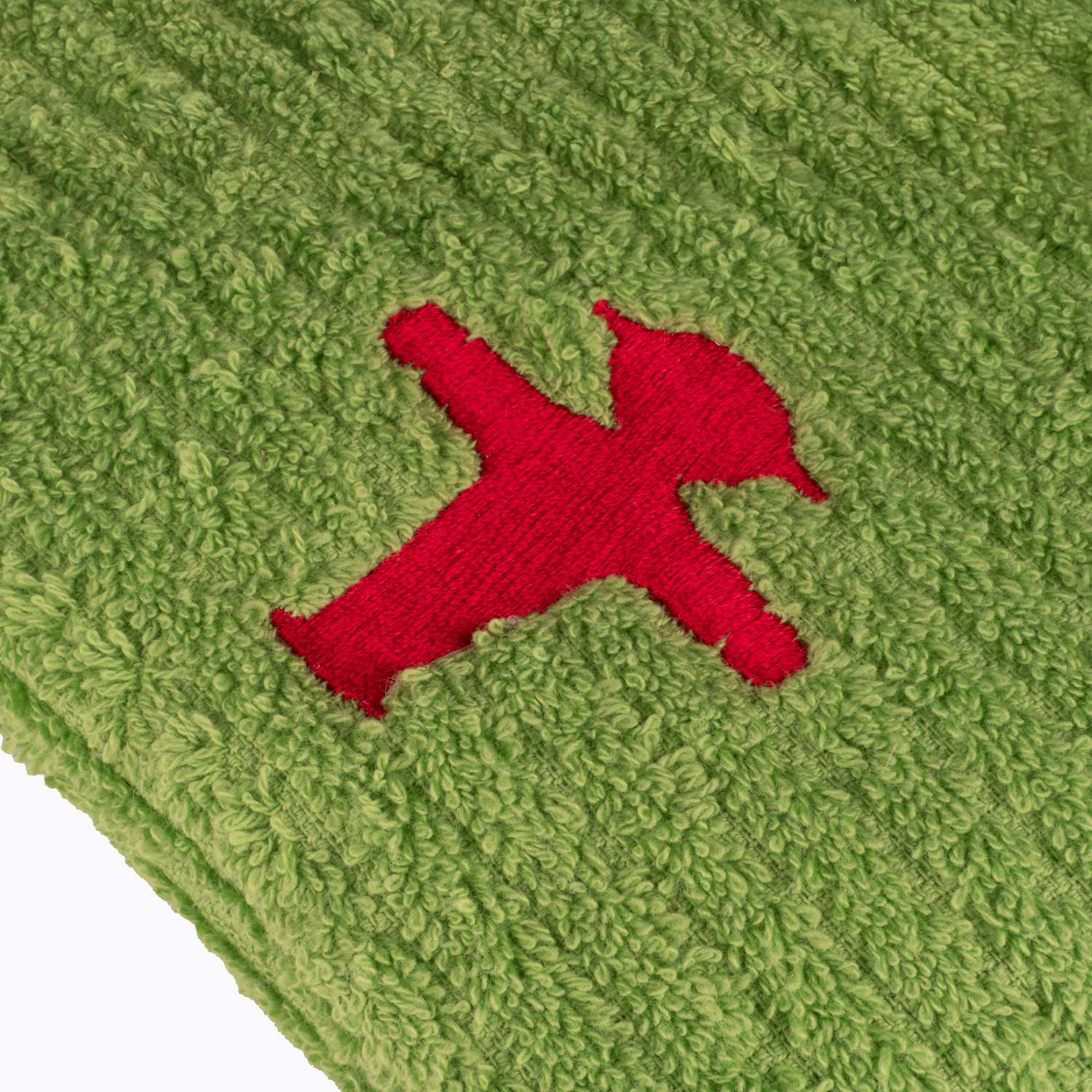 Cotonea Frottier Waschhandschuh 15 X 20 Cm, Bio-Baumwolle, Salbei