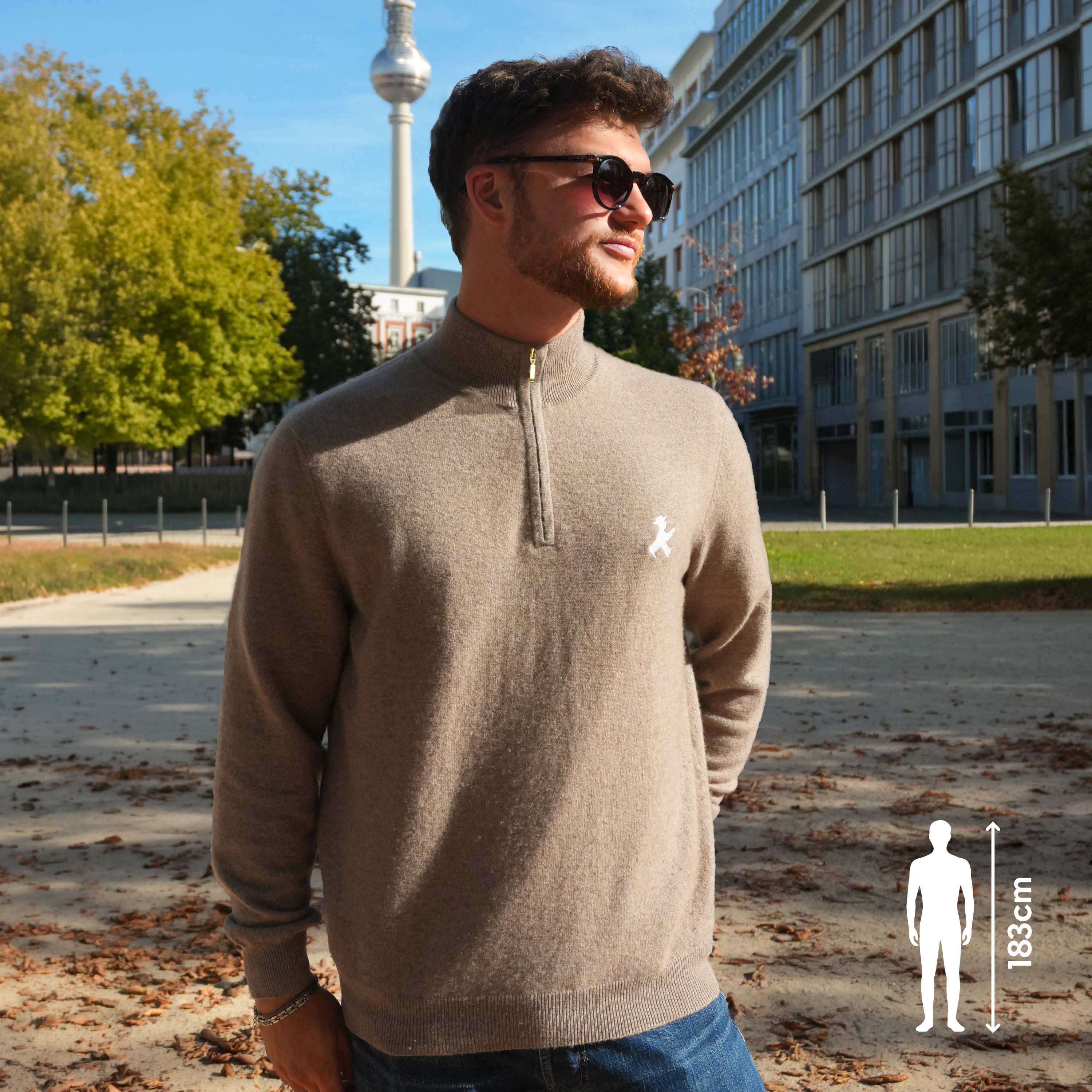 NESTWÄRMER S/ Herren-Kaschmirpullover