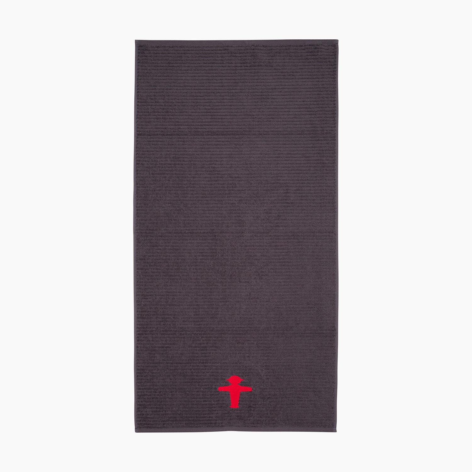 WASSERMANN grey/red/ Towel