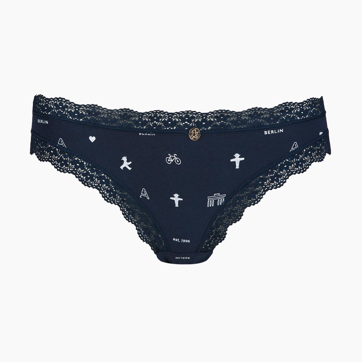 LEIBWÄCHTERIN blau L/ Damen Unterwäsche