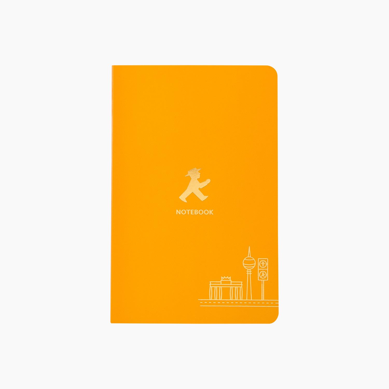 SCHREIBWARENHÄNDLER  orange/ A6 Notebook