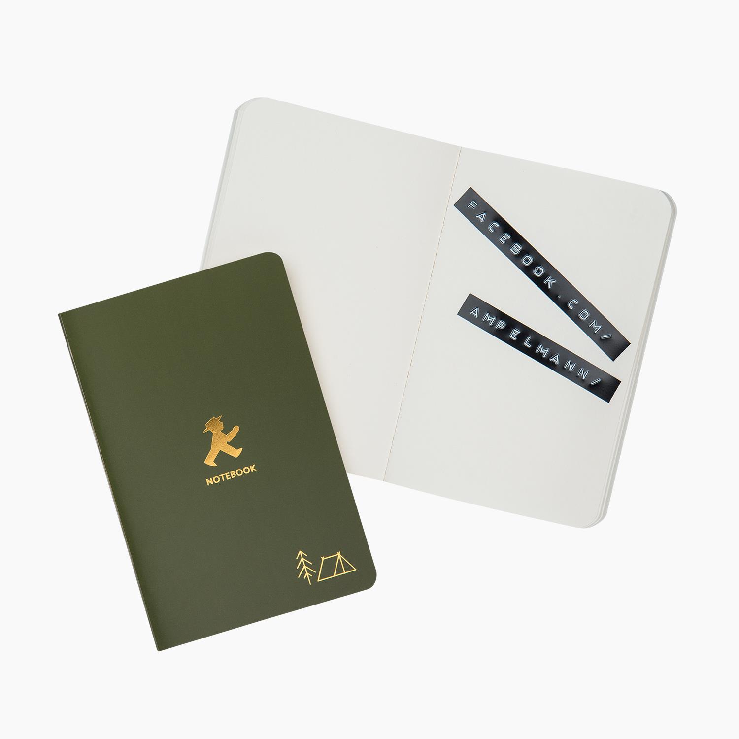 SCHREIBWARENHÄNDLER green/ A6 Notebook SCHREIBWARENHÄNDLER green/ A6 Notebook