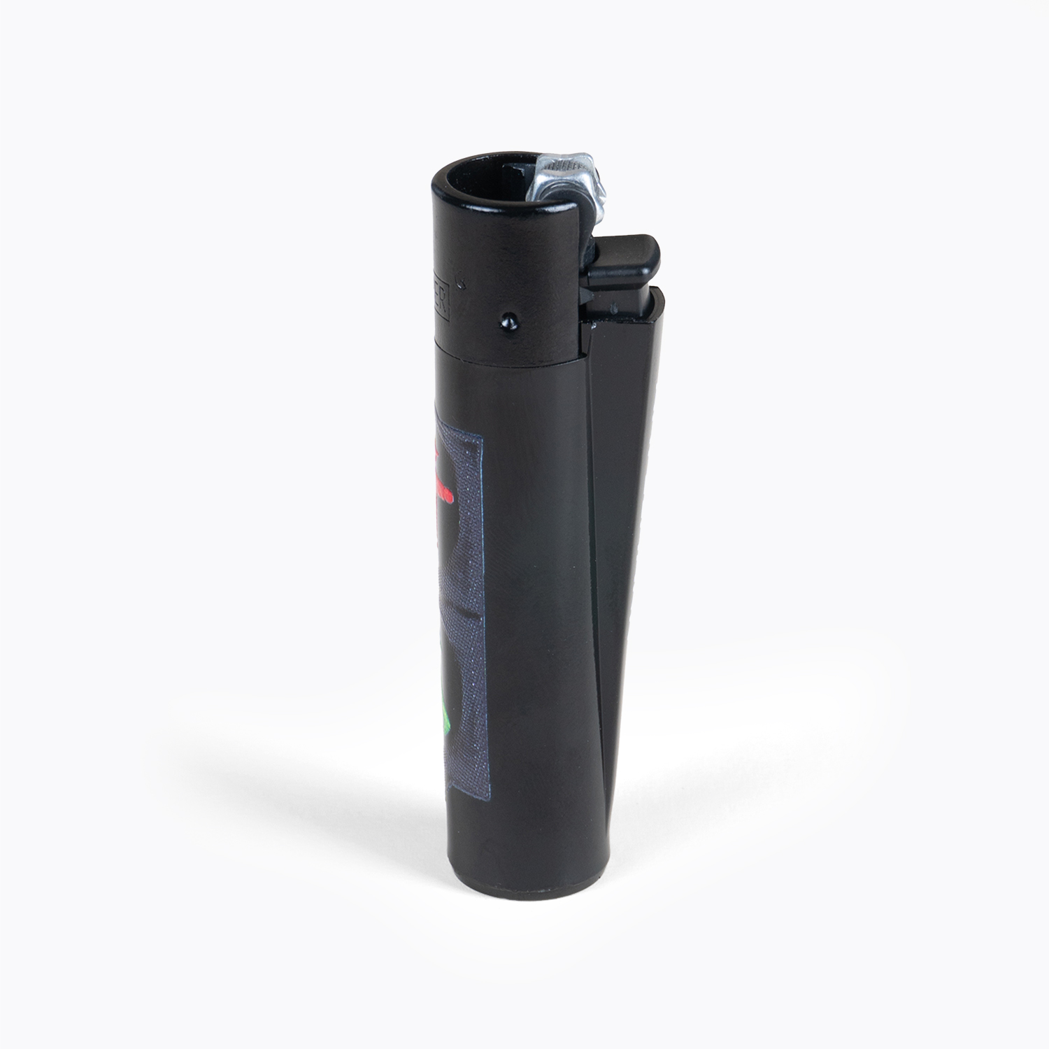 FLAMMENWERFER schwarz Ampel/ Feuerzeug