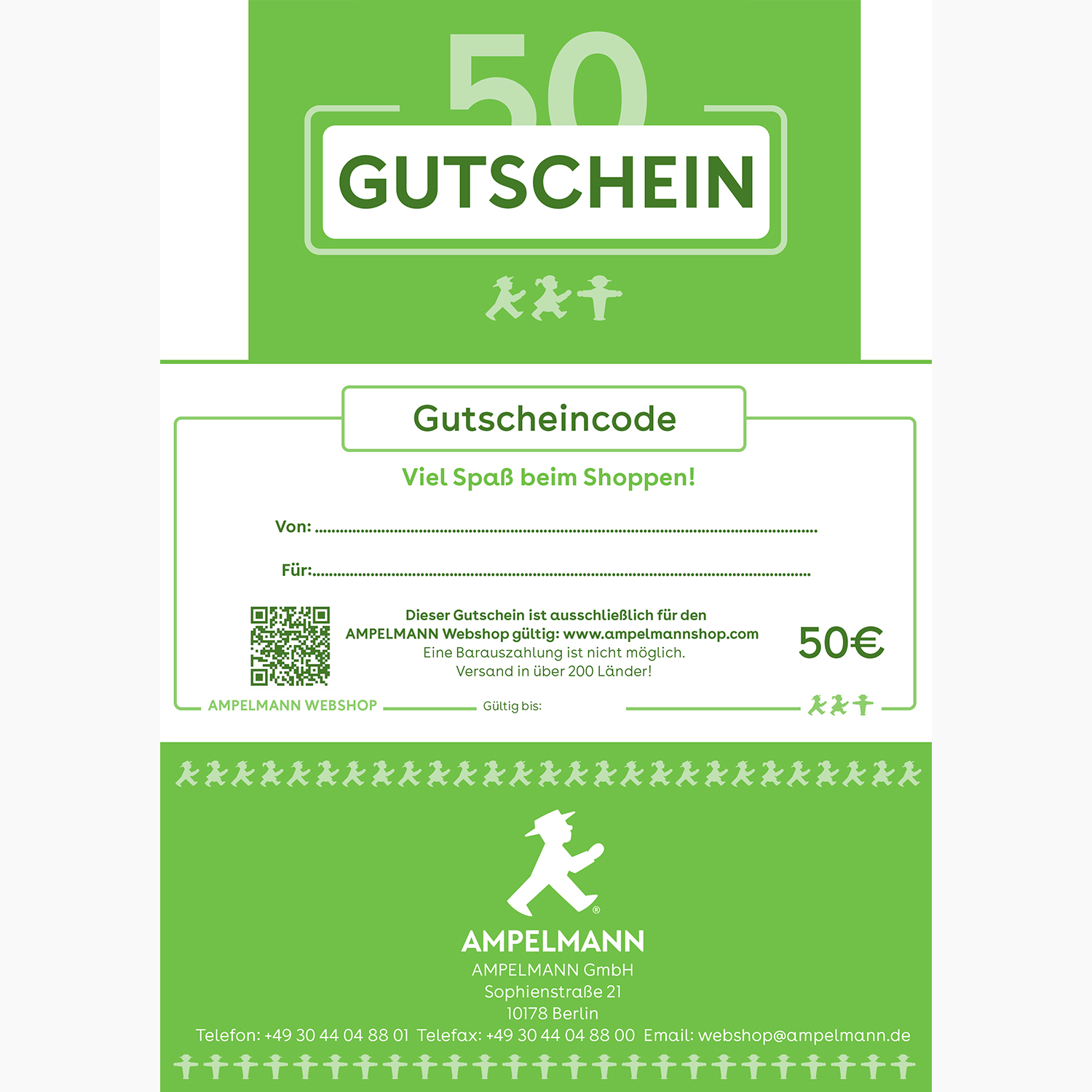FREUDENBRINGER / 50€ Gutschein
