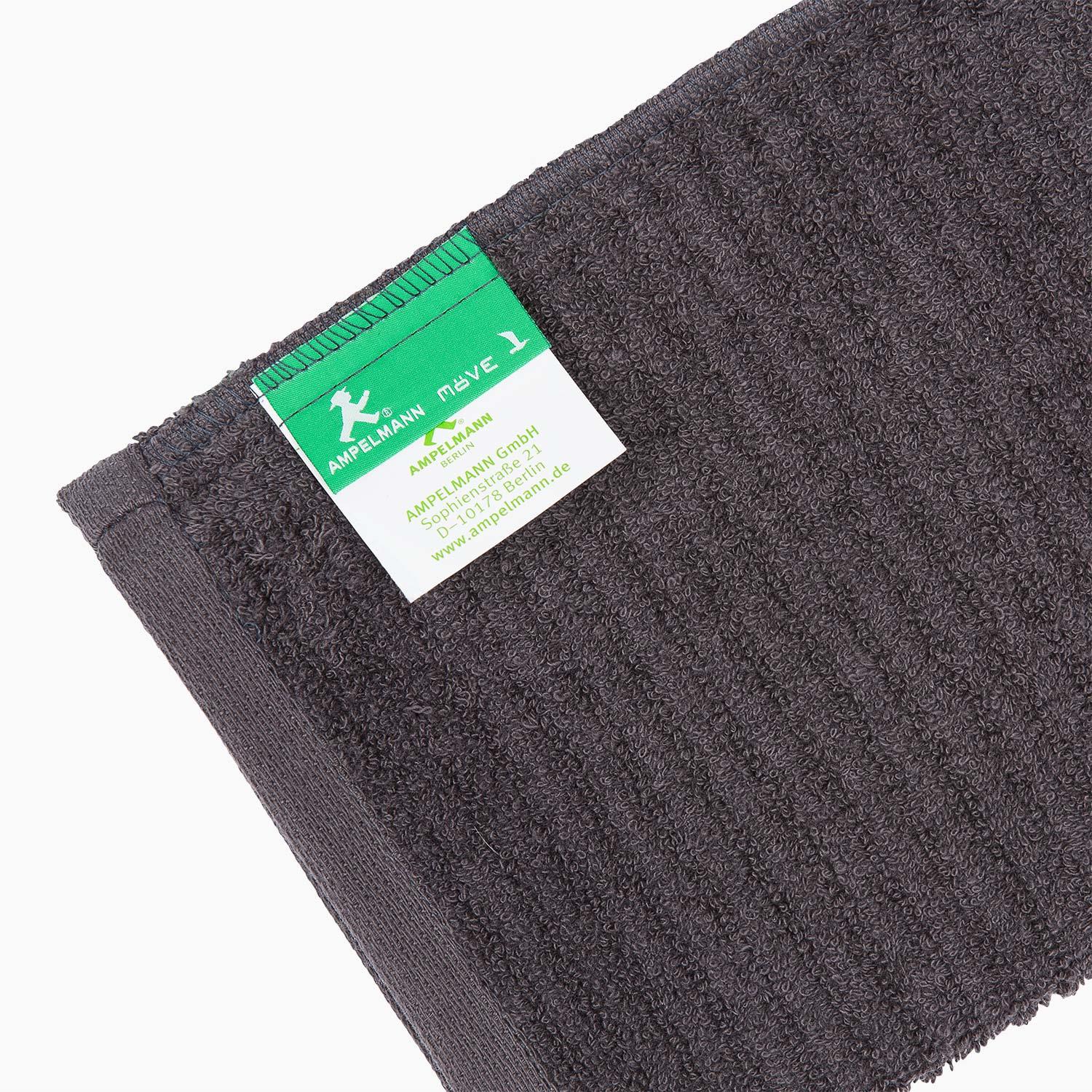 MASSEUR grey/green/ Hand Towel