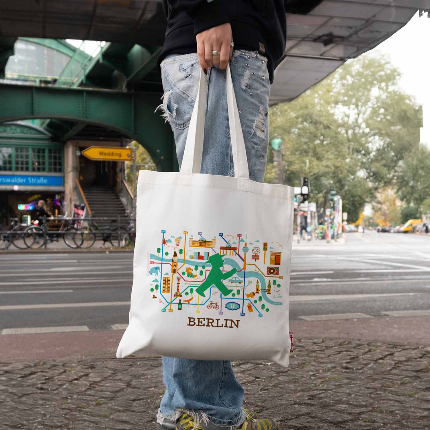 STADTPLANER U-Bahn / Stoffbeutel