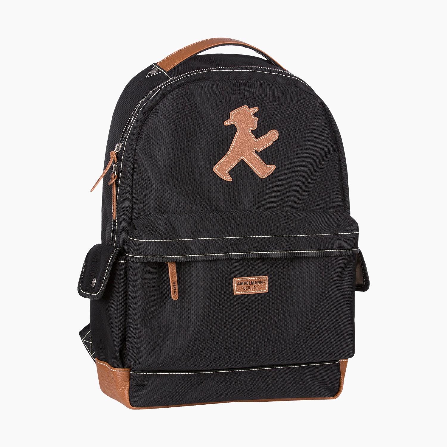 BACKPACKER black/brown/ Backpack
