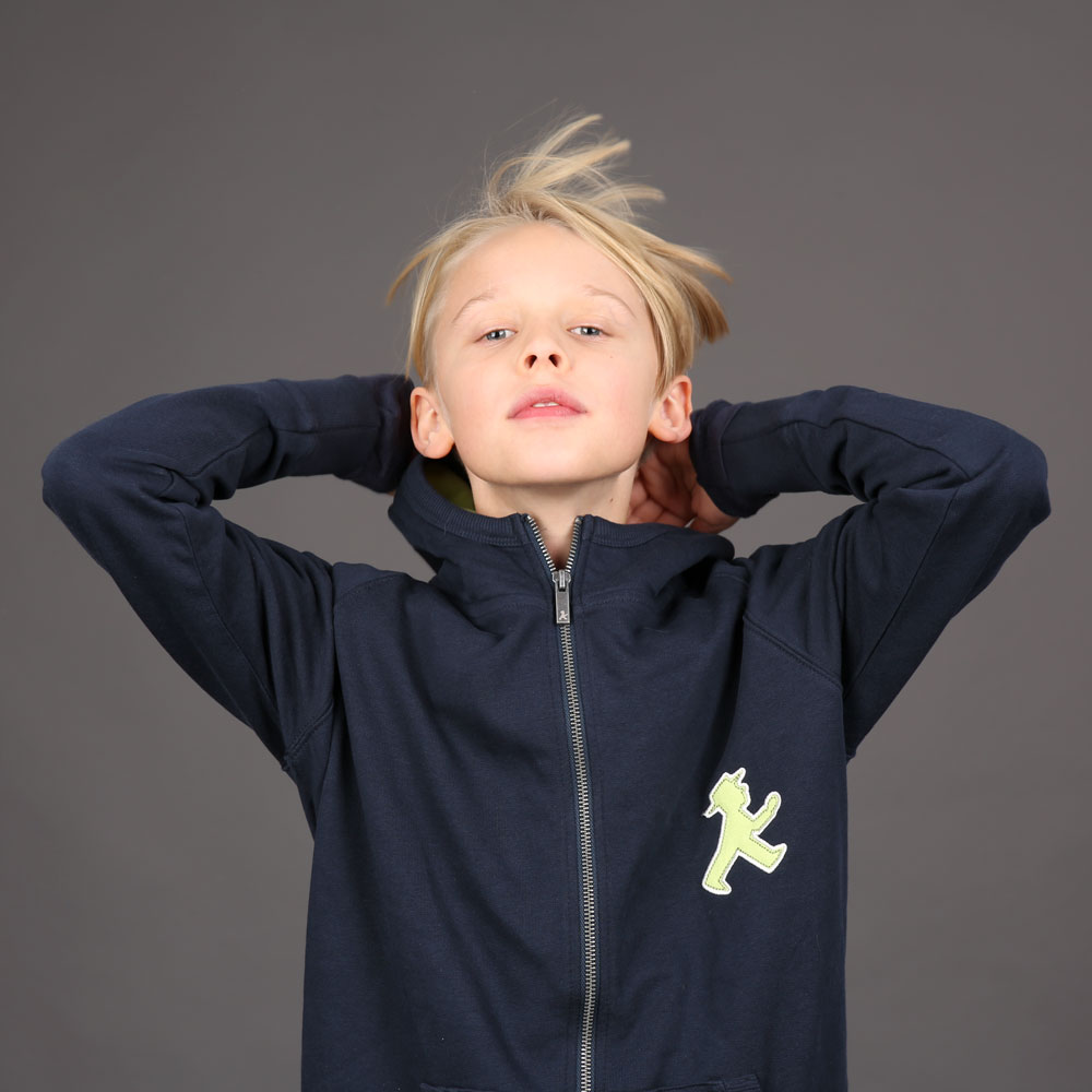 KLEINER DEMONSTRANT 116/ Kids Zip Hoodie KLEINER DEMONSTRANT 116/ Kids Zip Hoodie
