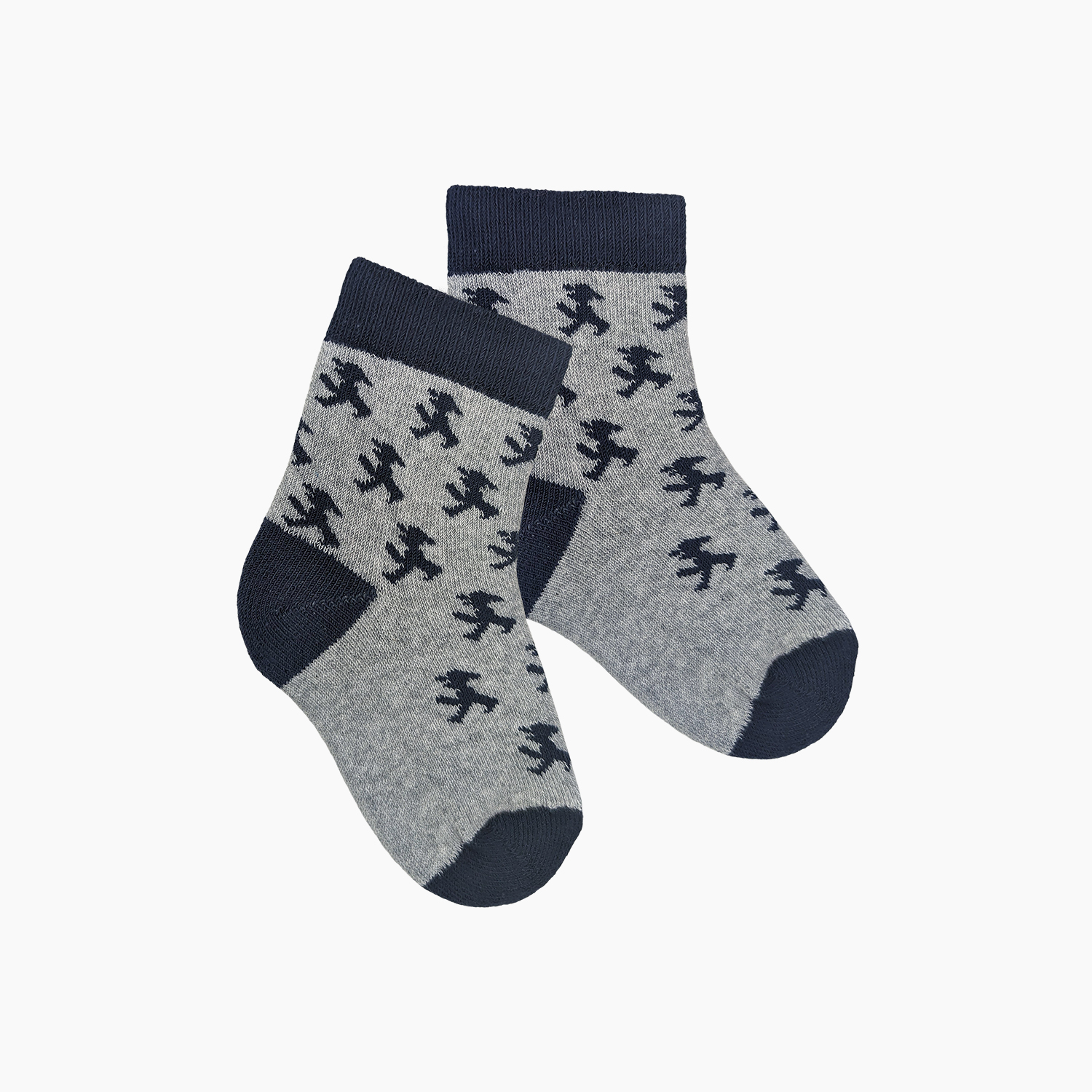 FLOTTE SOHLE grau 16-18/ Baby Socken