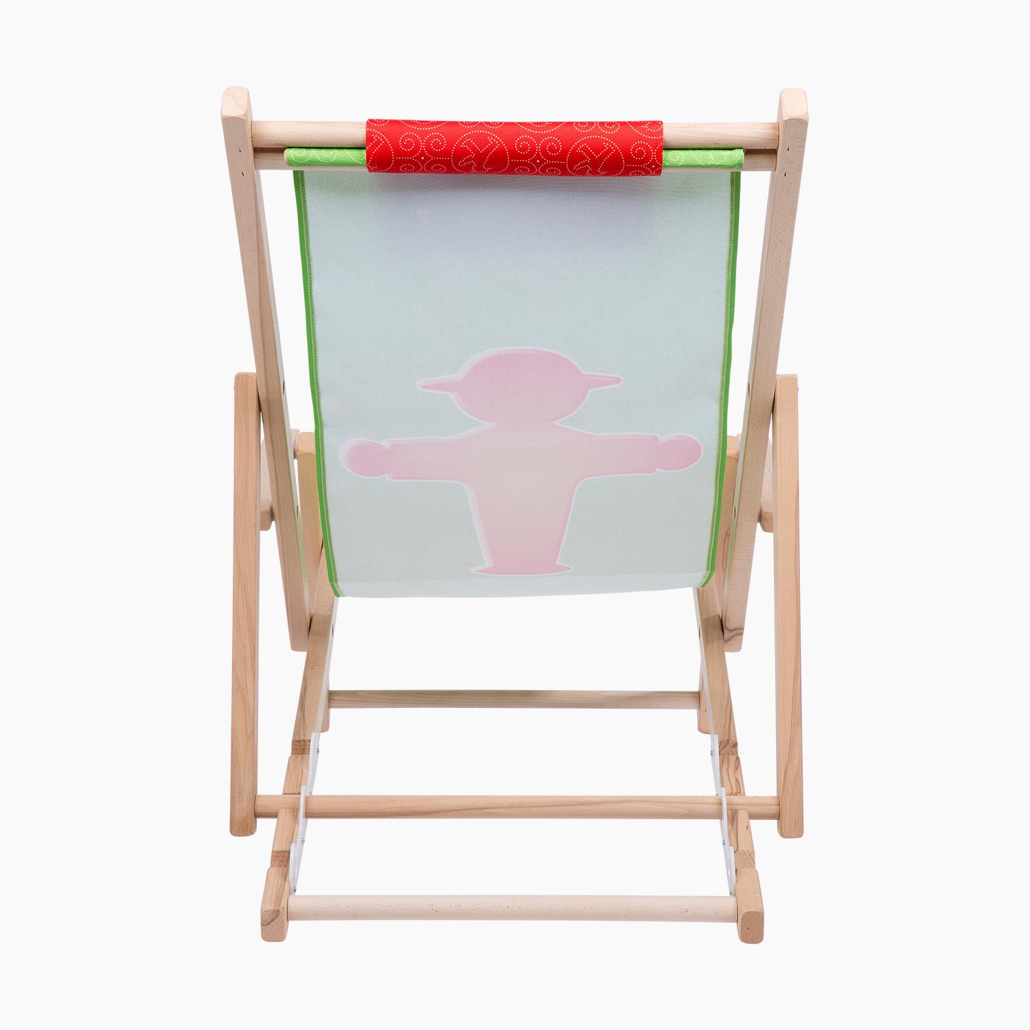 SONNENANBETER red/ Beach Chair