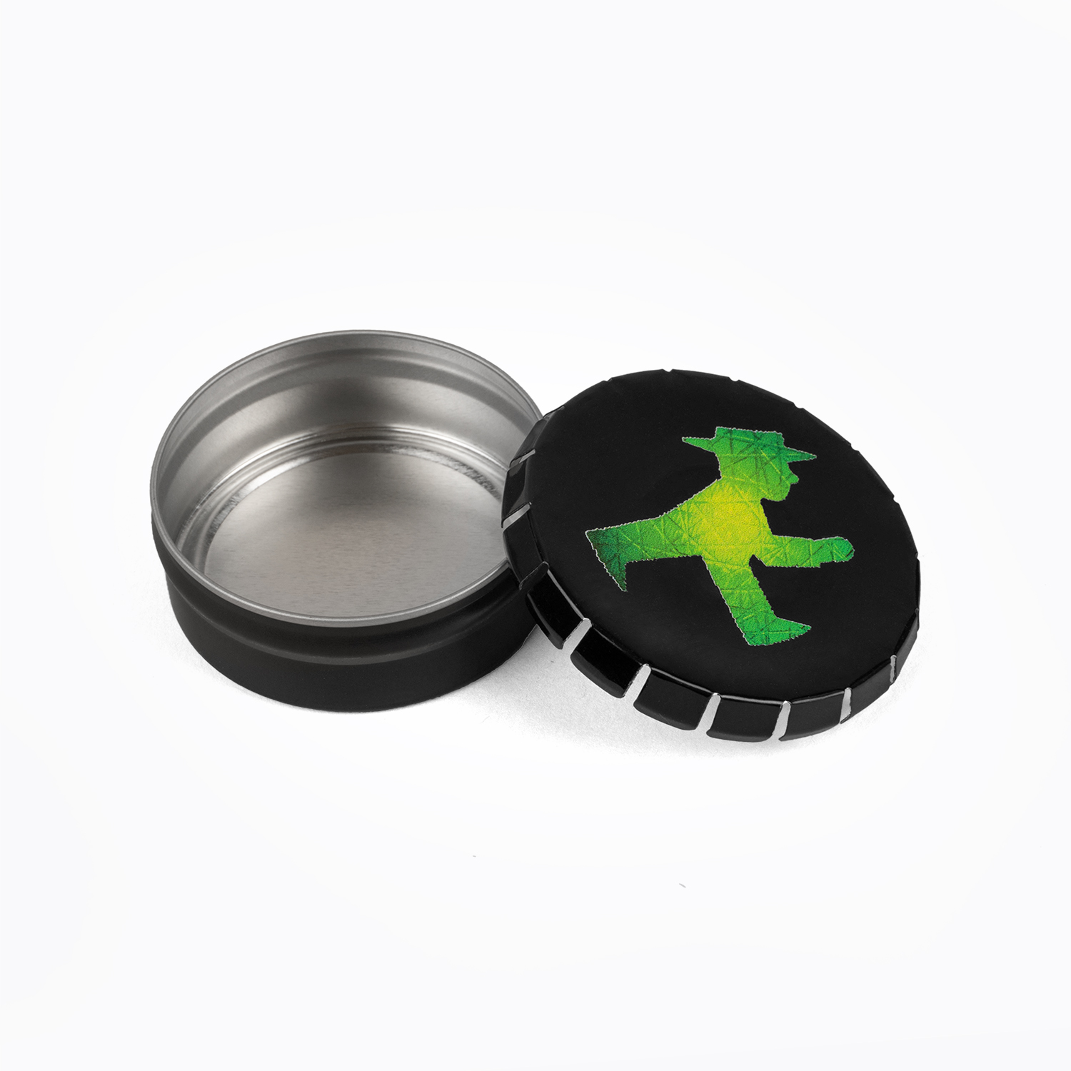 SCHATZTRUHE schwarz/ Klick-Klack Dose