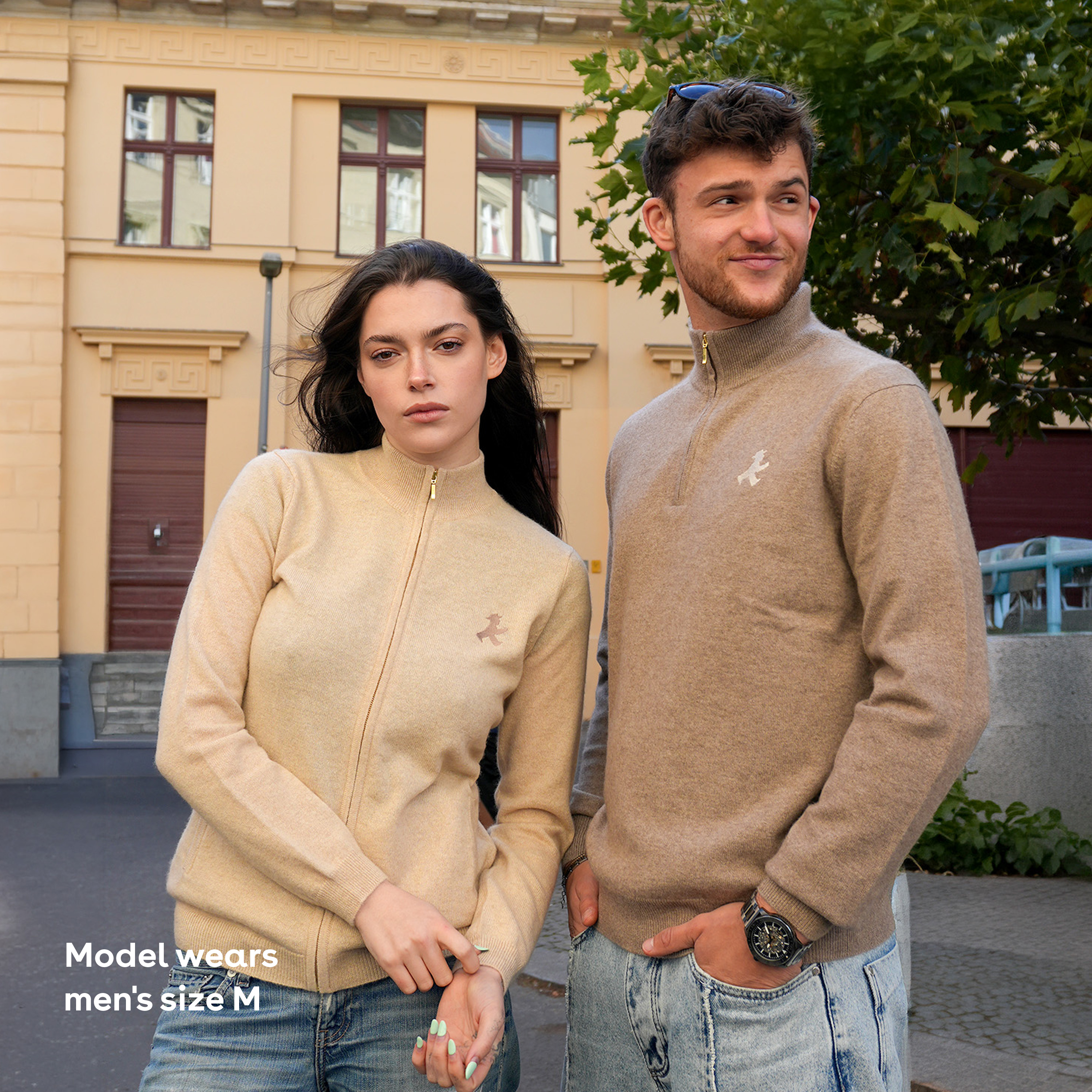 NESTWÄRMER S/ Herren-Kaschmirpullover