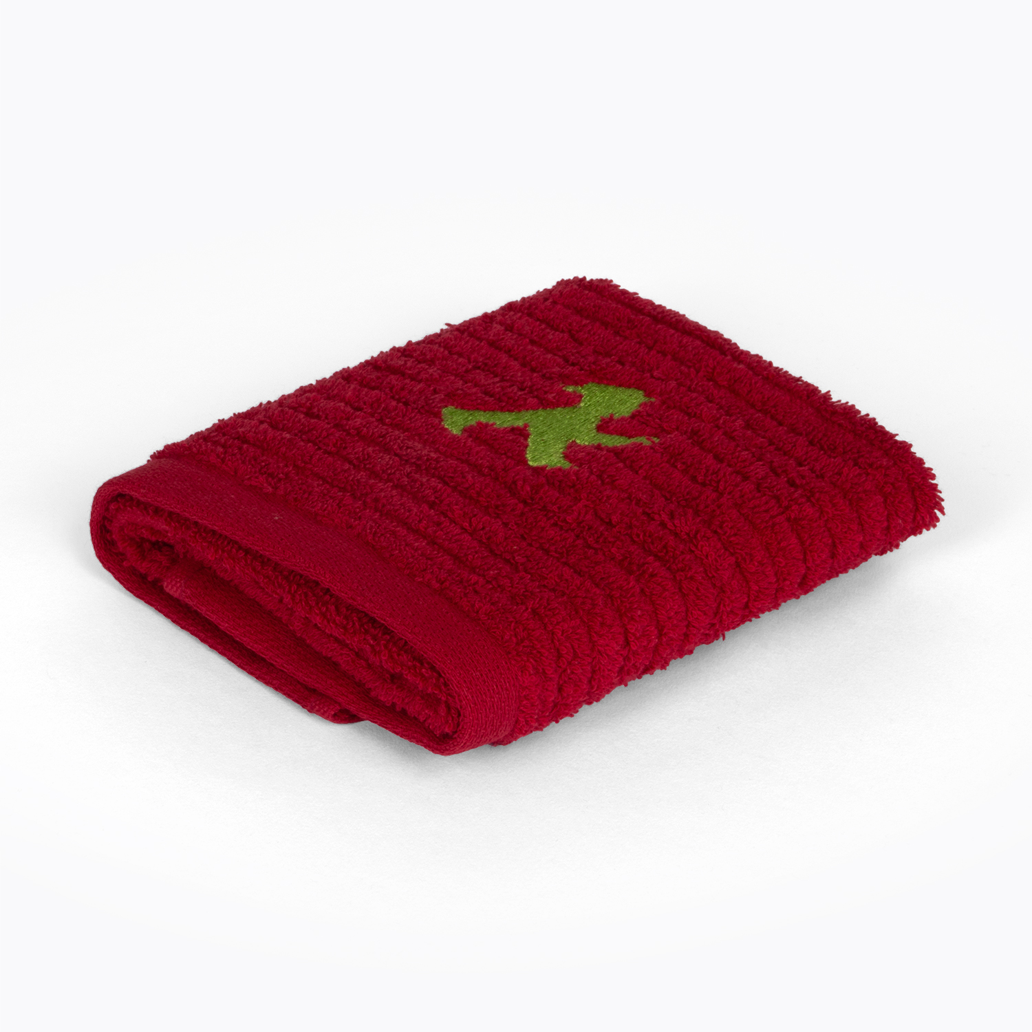 WASCHBÄR dark red/ face towel
