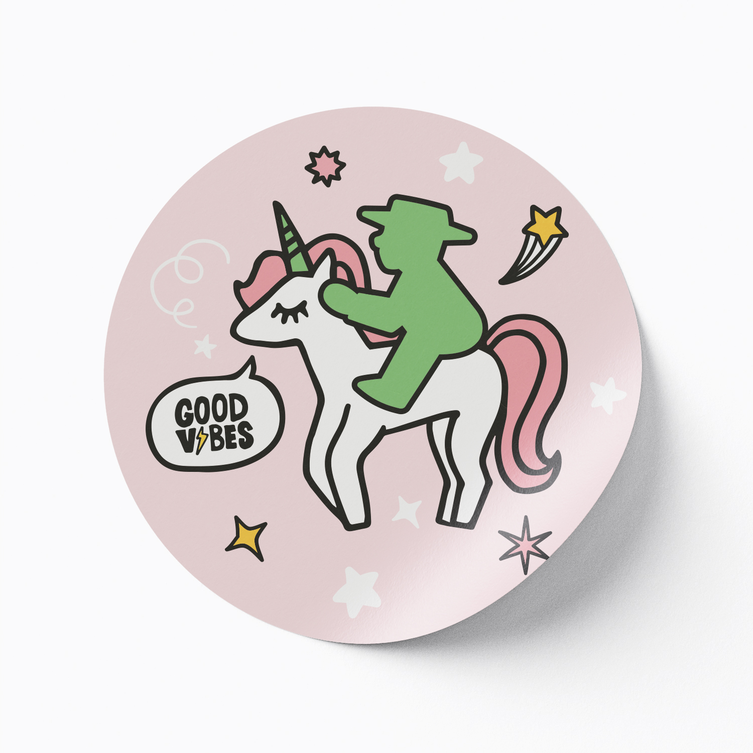 WEGWEISER Einhorn / Aufkleber