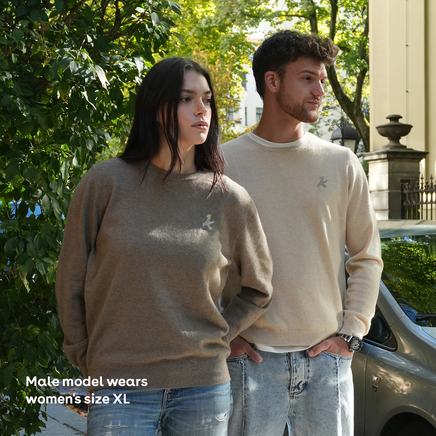 KUSCHELKÖNIGIN L/ Damen-Kaschmirpullover