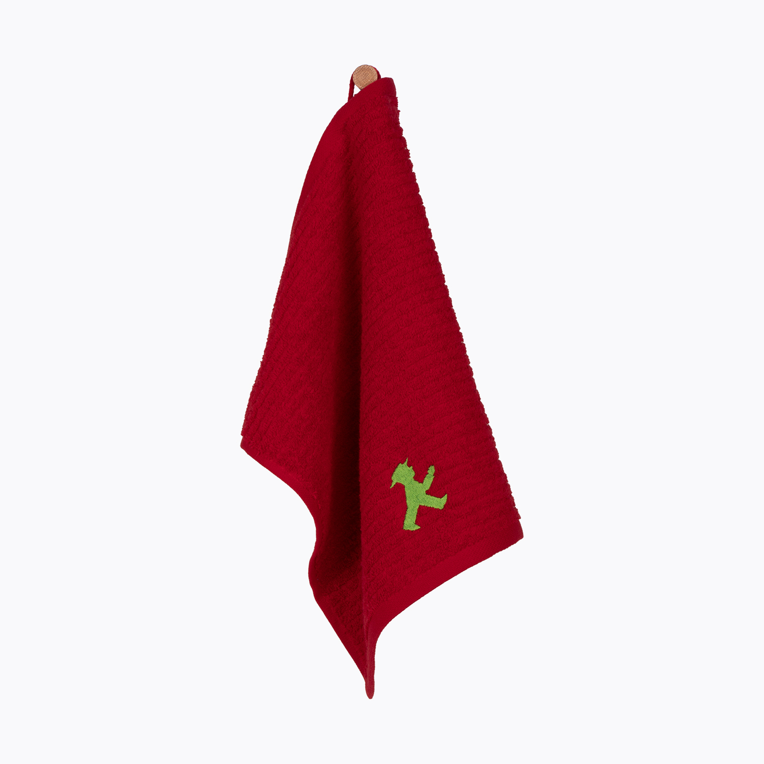 WASCHBÄR dark red/ face towel
