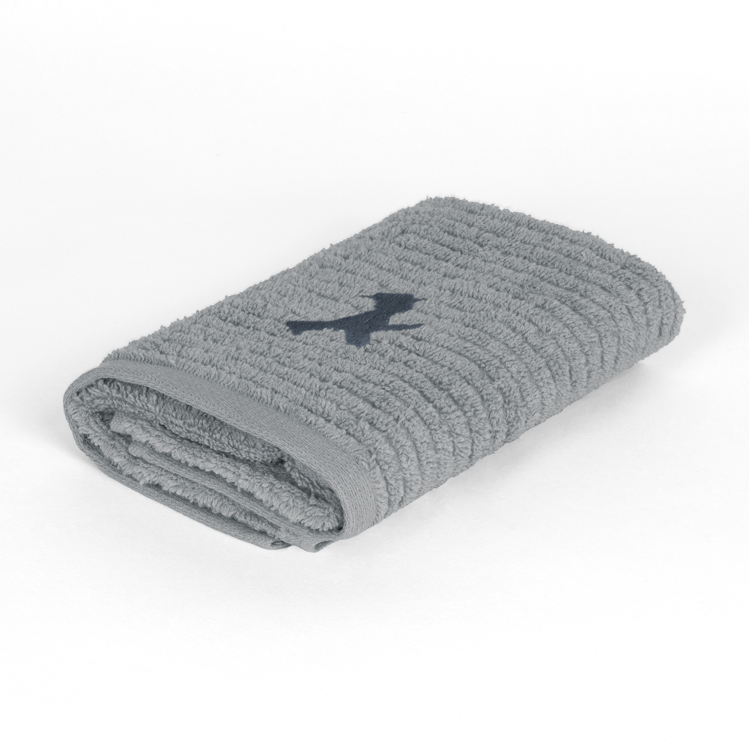 WASSERMÄNNCHEN hellgrau/ Handtuch klein