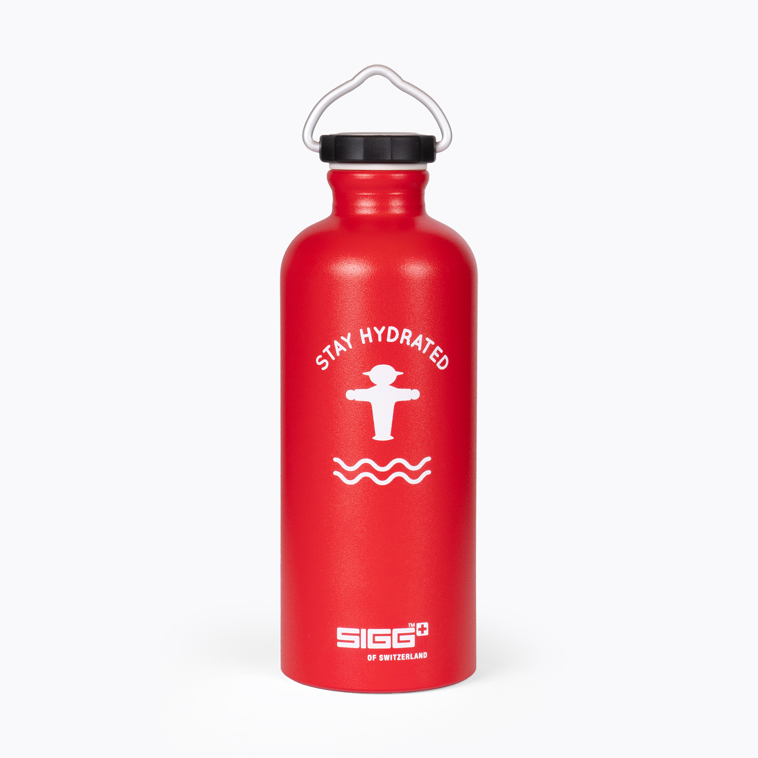 WASSERTRÄGER rot/ Trinkflasche