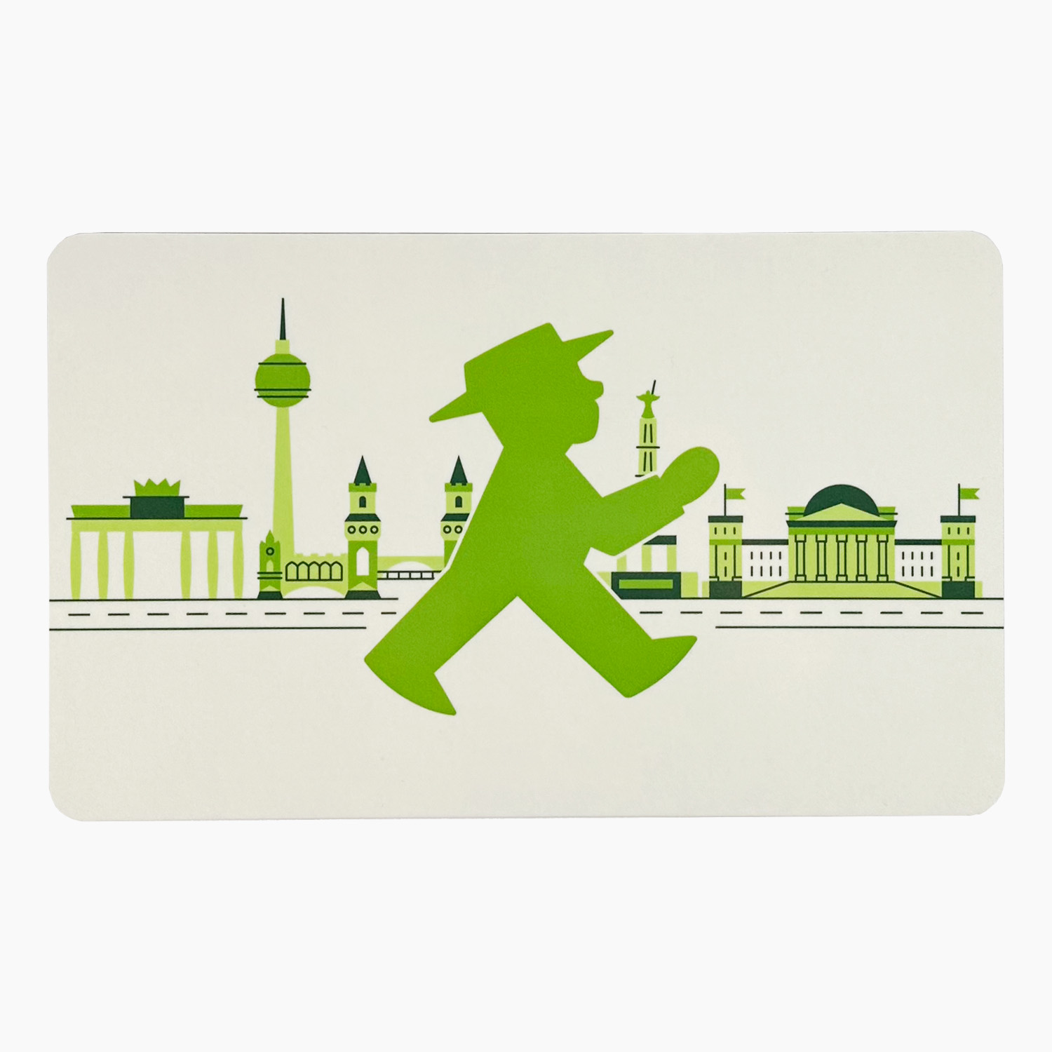 NIMMERSATT silhouette Berlin green/ Breakfast Board