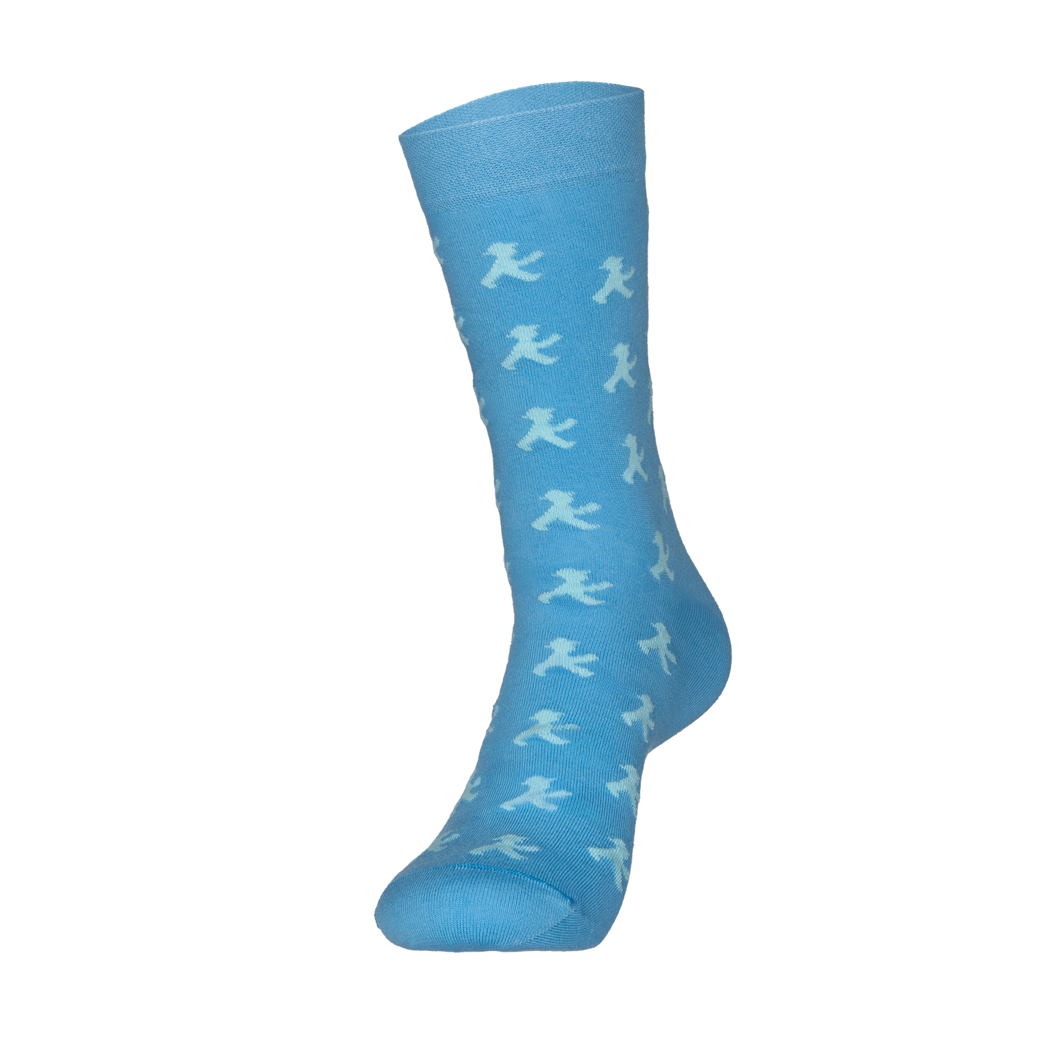 DAUERLÄUFER eisblau 35-38/ Socken