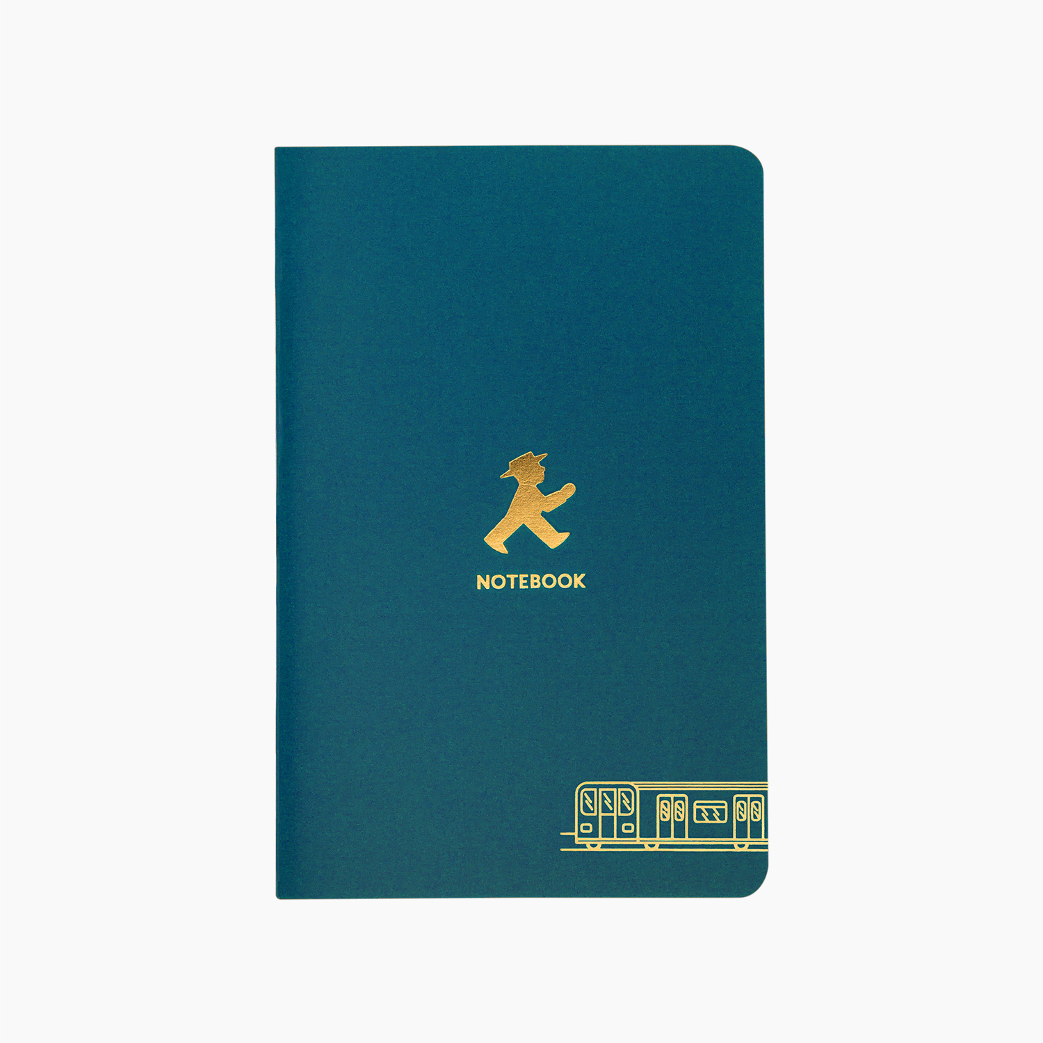 SCHREIBWARENHÄNDLER dunkelblau/ A6 Notizbuch