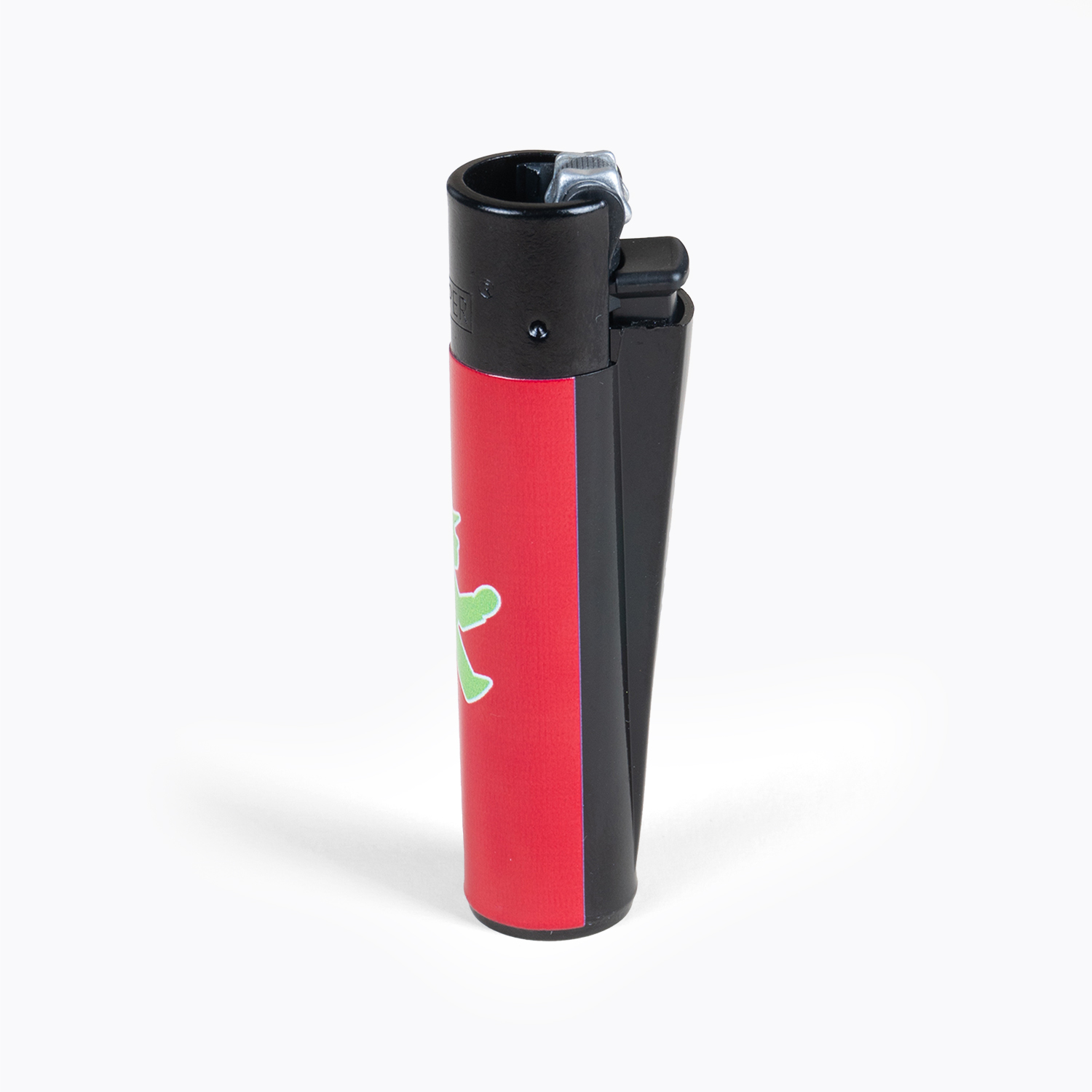 FLAMMENWERFER rot Geher/ Feuerzeug