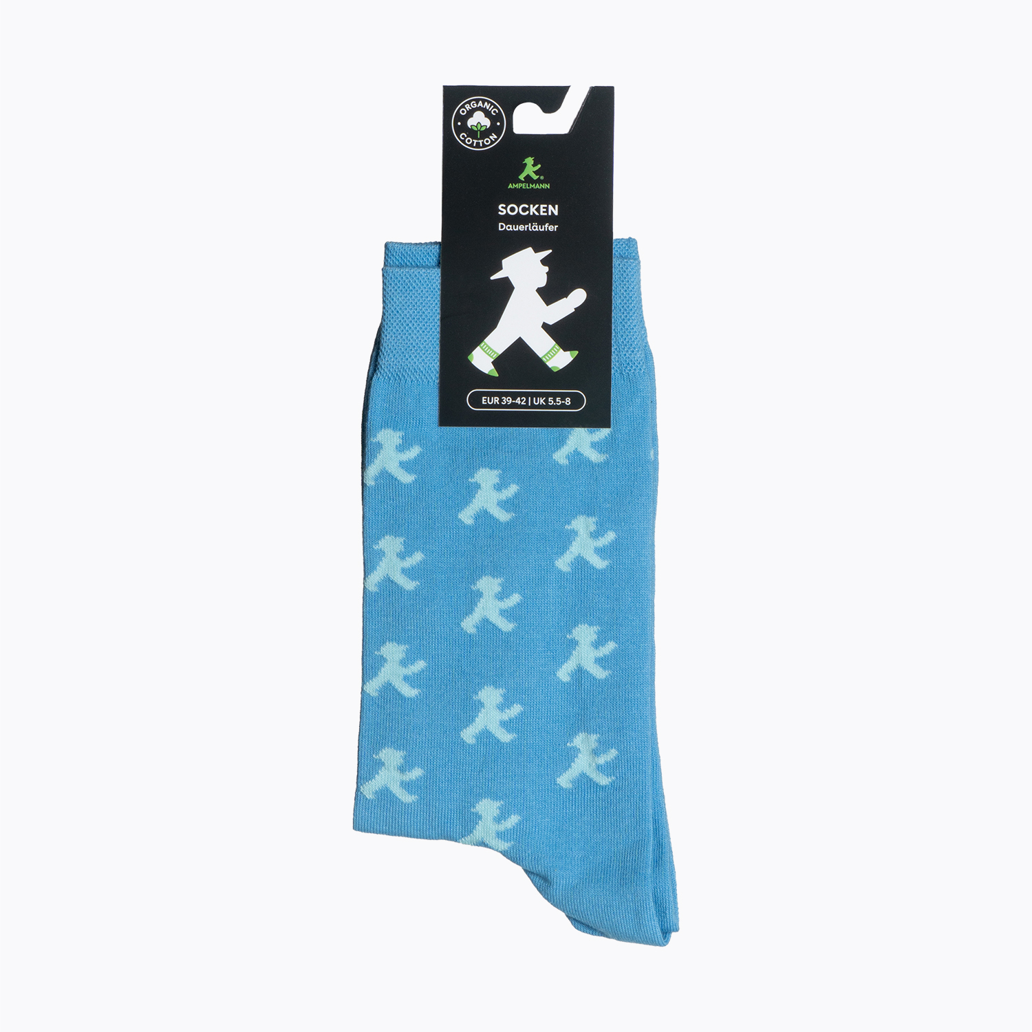 DAUERLÄUFER eisblau 35-38/ Socken