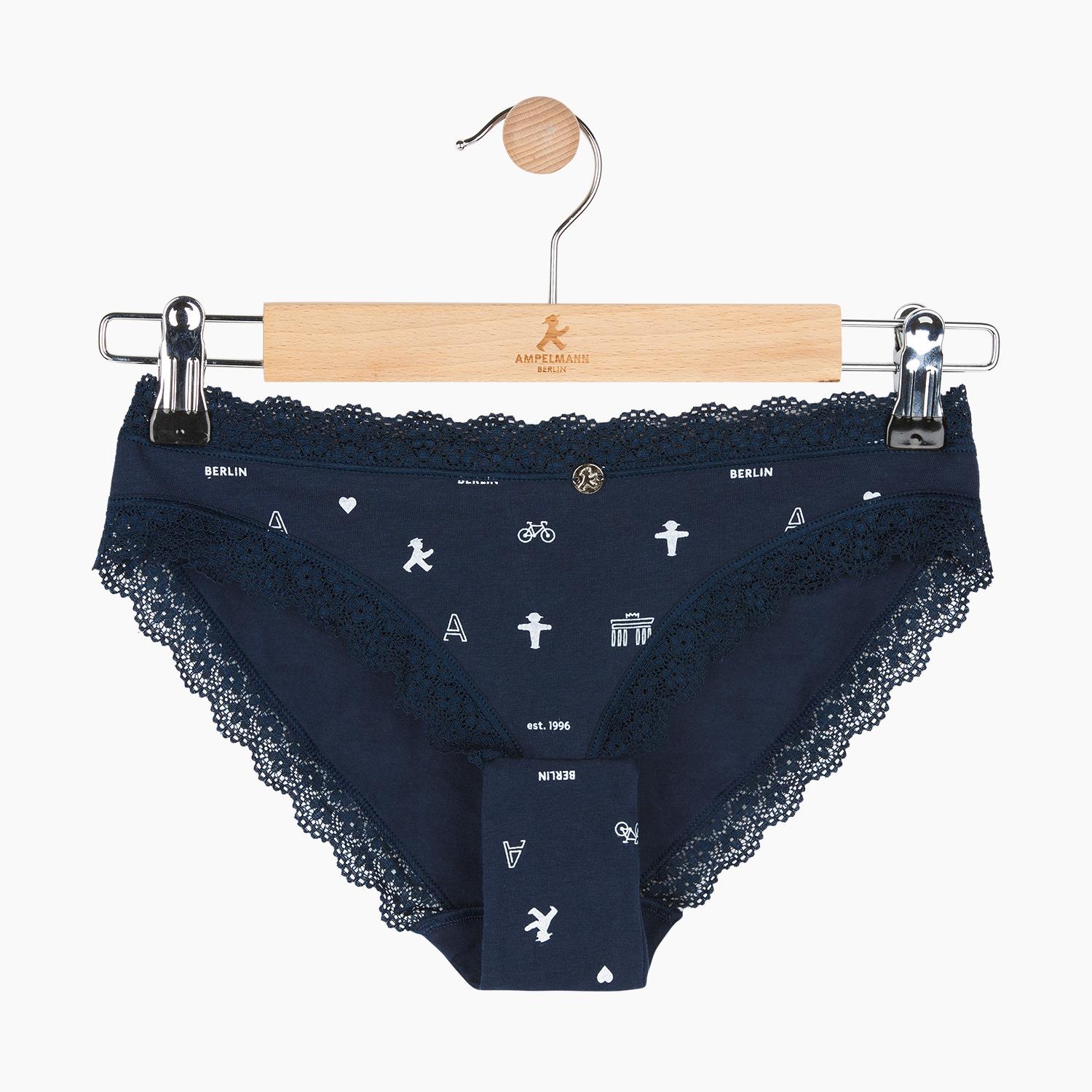 LEIBWÄCHTERIN blau L/ Damen Unterwäsche