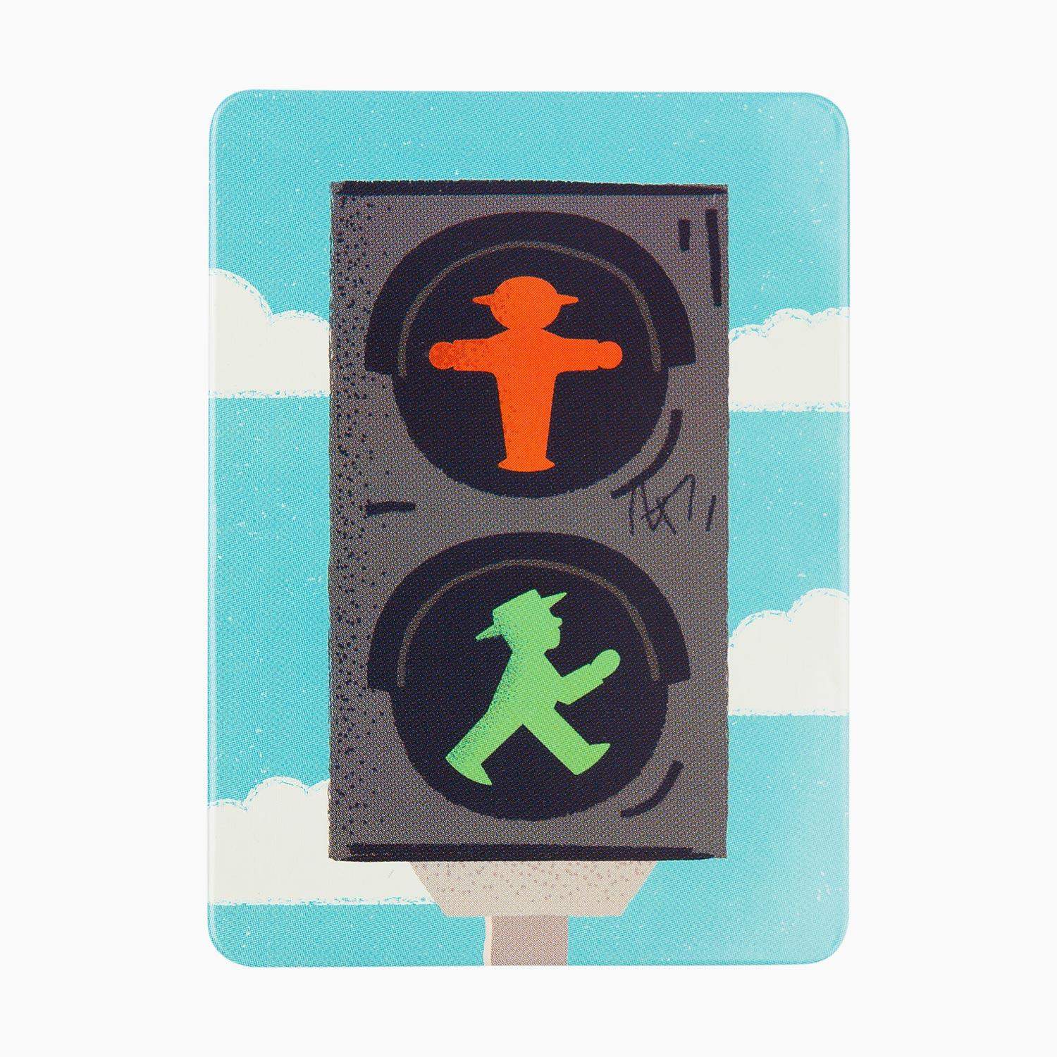 ANHALTER traffic light/ Magnet ANHALTER traffic light/ Magnet