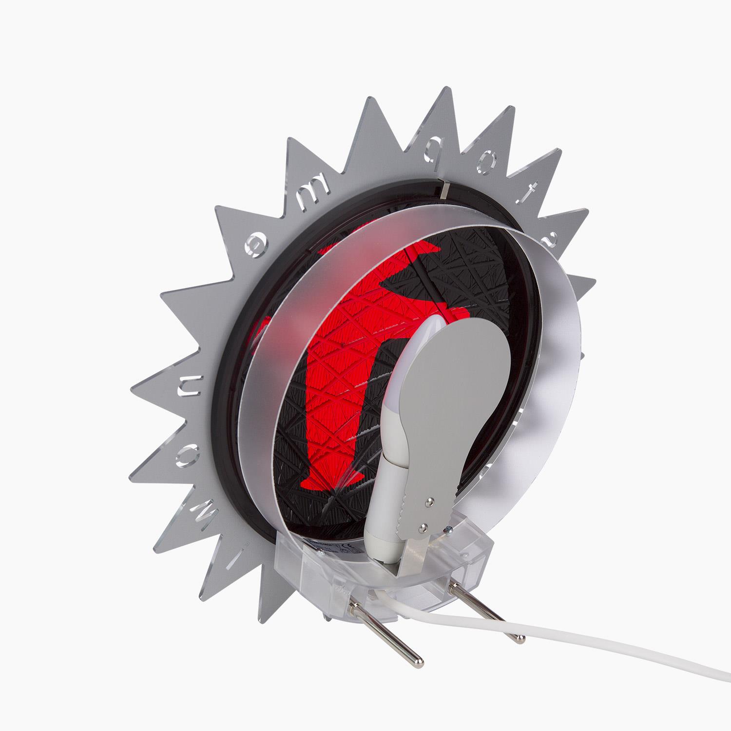 AMPELLEUCHTE ZACKE rot/ Lampe AMPELLEUCHTE ZACKE rot/ Lampe