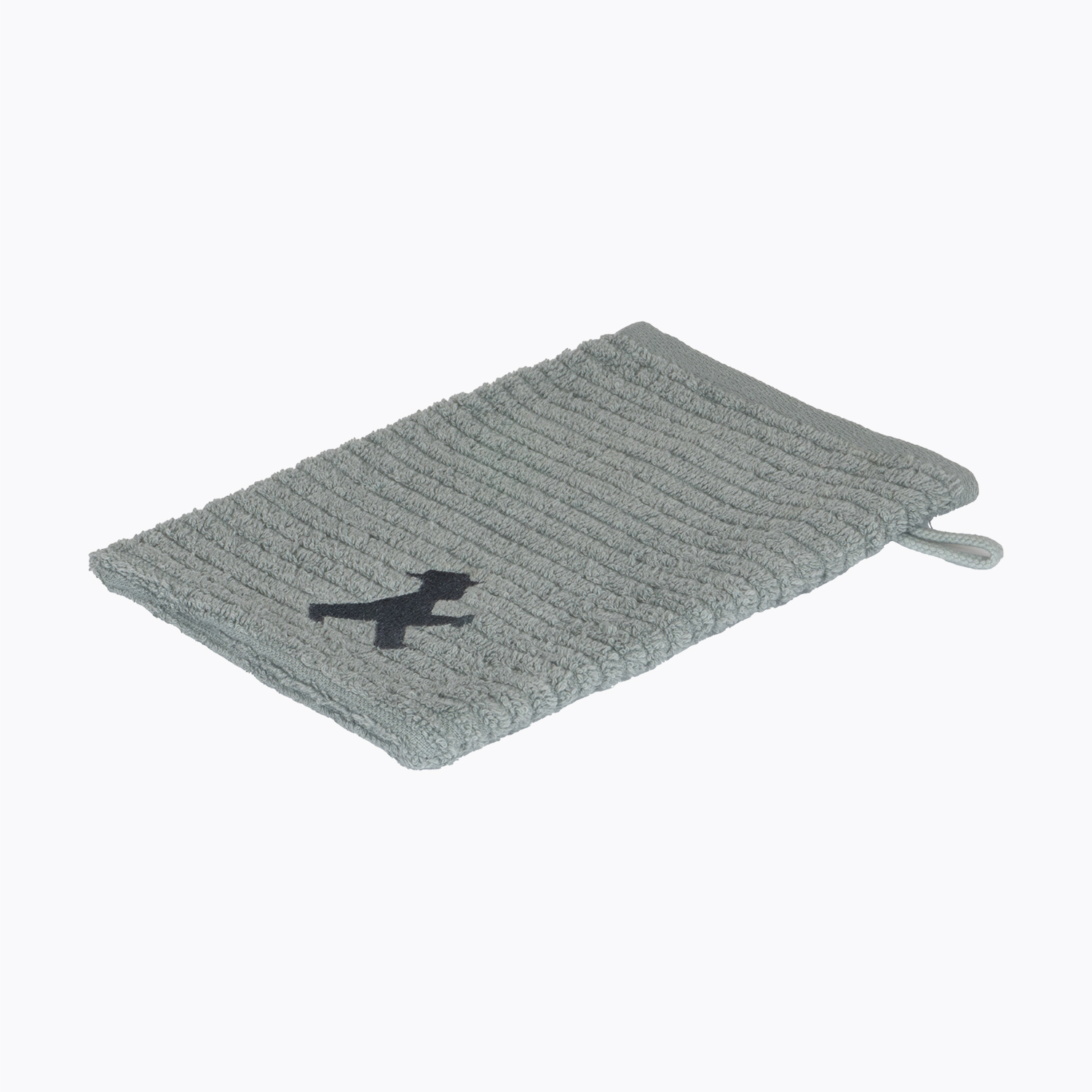 MASSEUR hellgrau/ Waschhandschuh