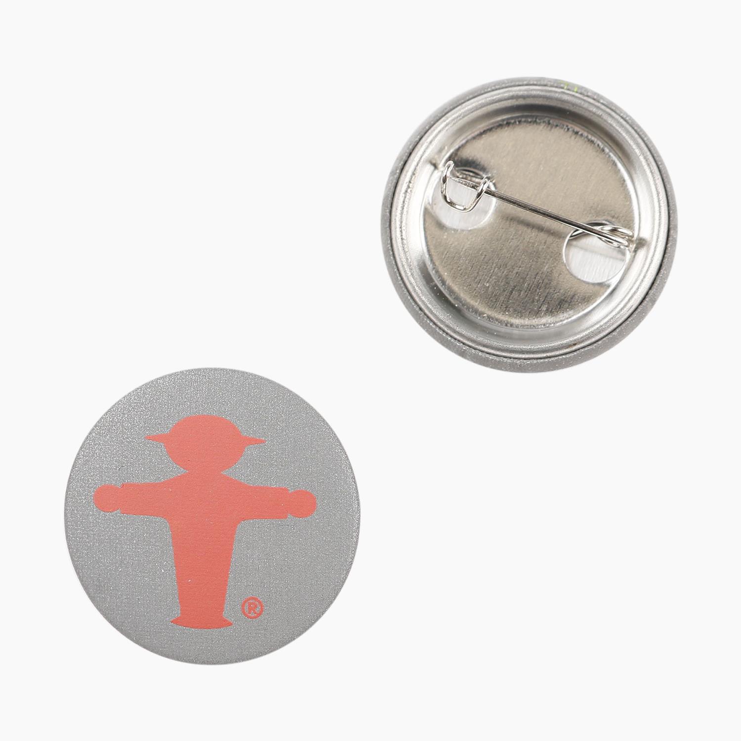 LEUCHTKÄFER rot/ Reflektorbutton LEUCHTKÄFER rot/ Reflektorbutton