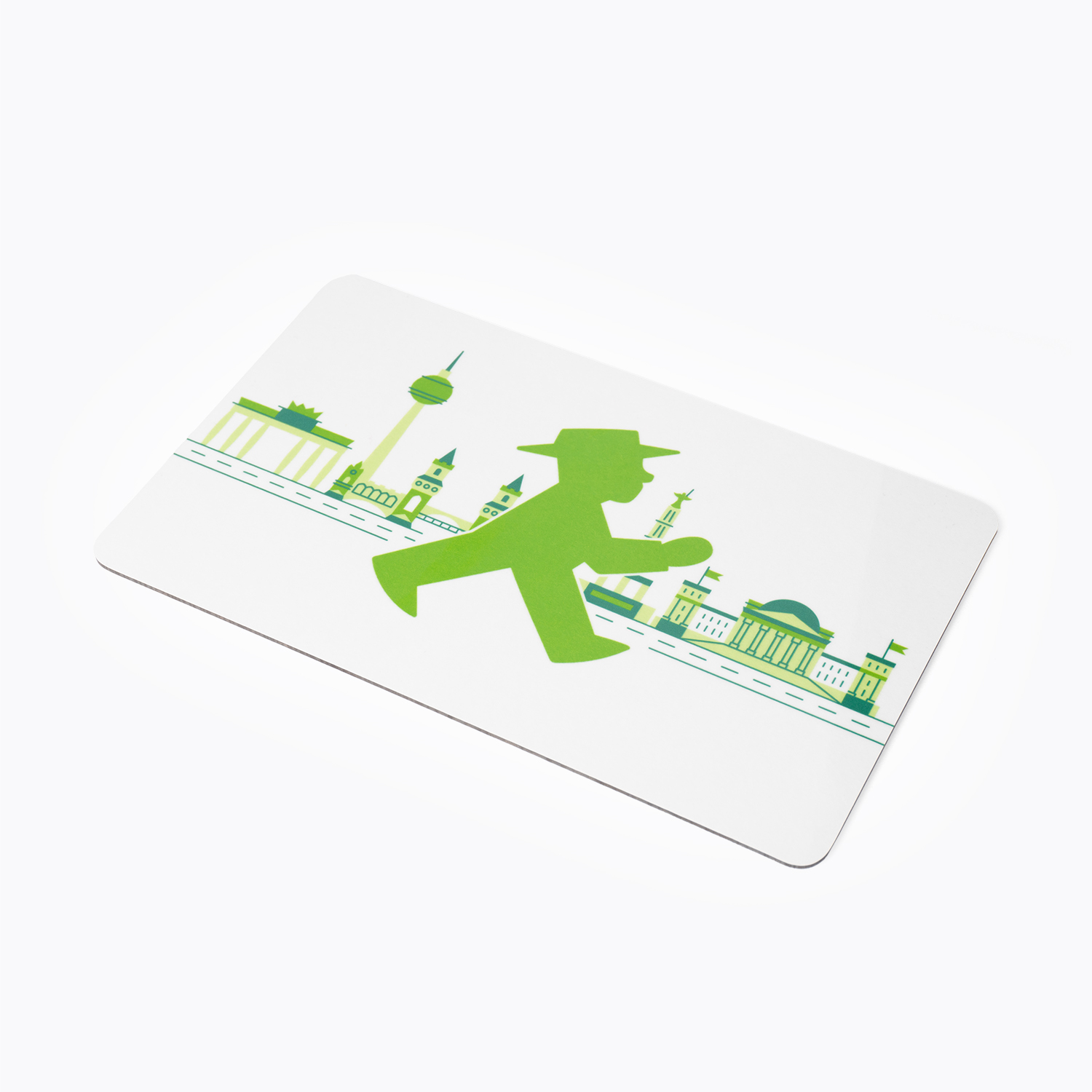 NIMMERSATT silhouette Berlin green/ Breakfast Board