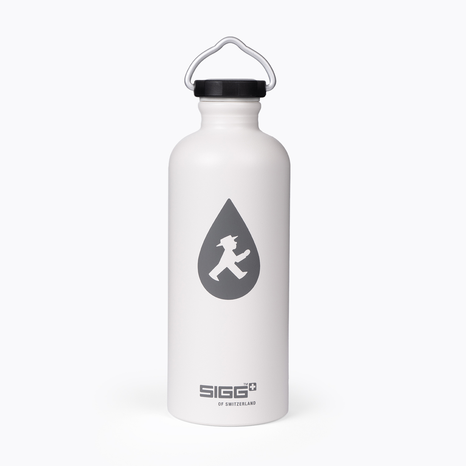 WASSERTRÄGER weiß/ Trinkflasche