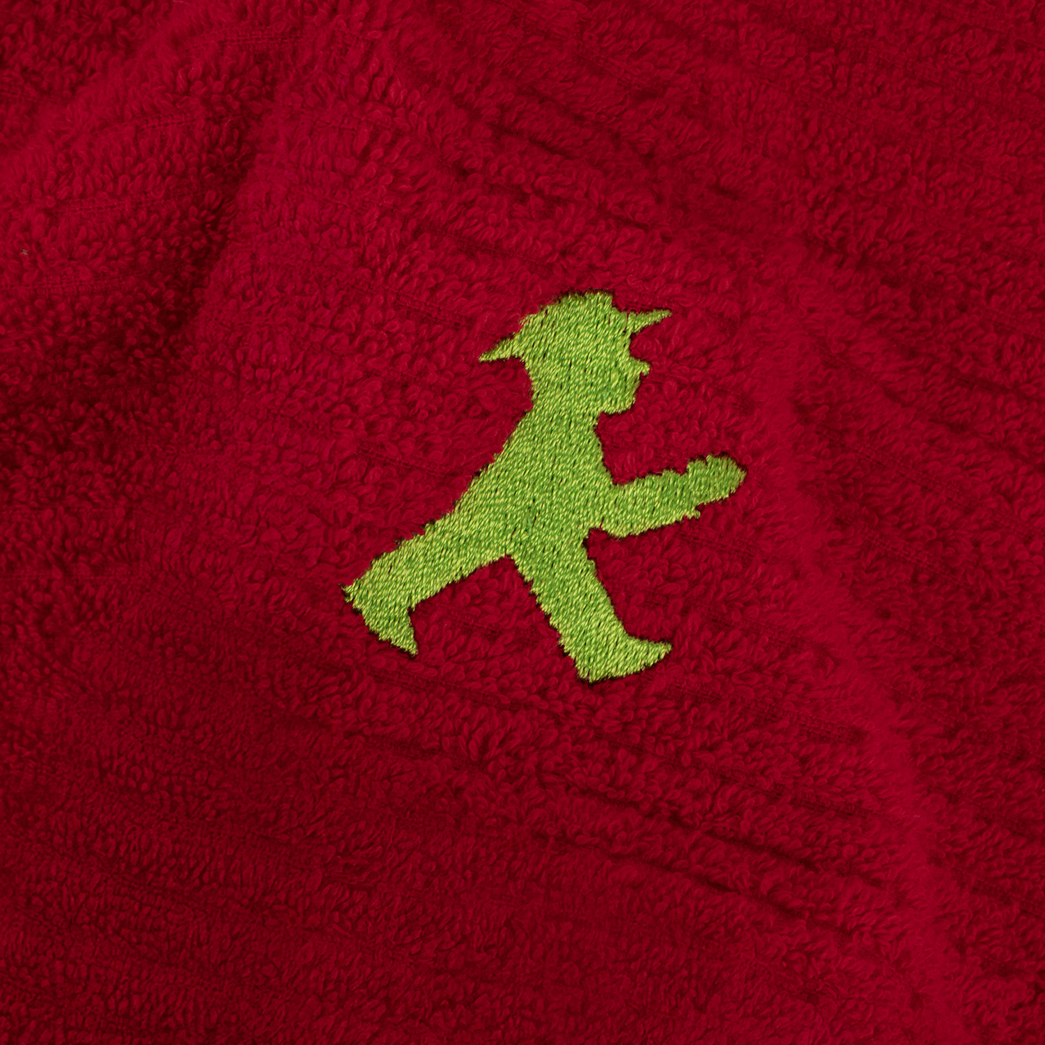 WASCHBÄR dark red/ face towel