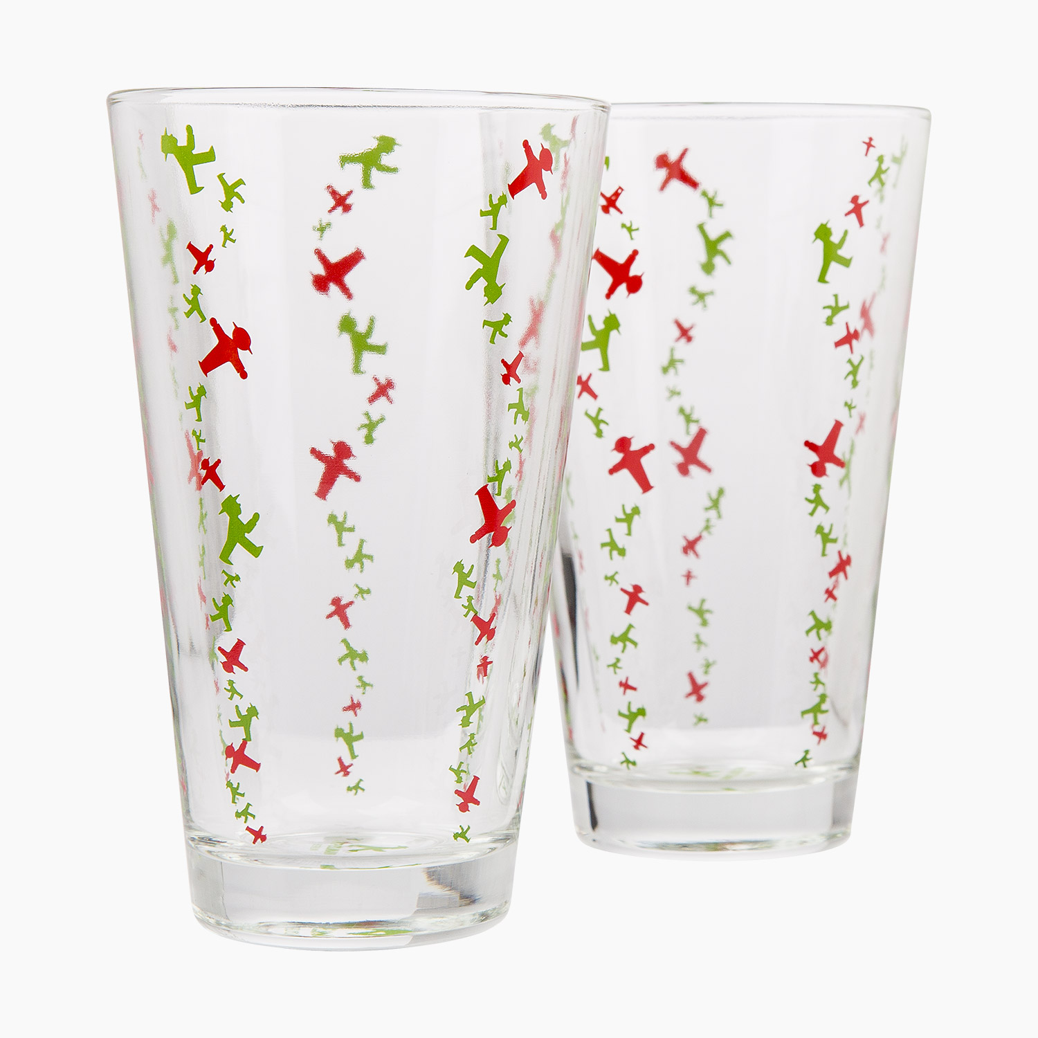 DURSTLÖSCHER / 2er Set Gläser + Eiswürfelform DURSTLÖSCHER / 2er Set Gläser + Eiswürfelform