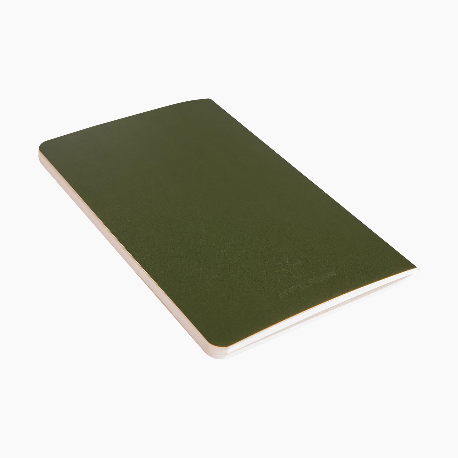 SCHREIBWARENHÄNDLER / A6 Notizbuch grün