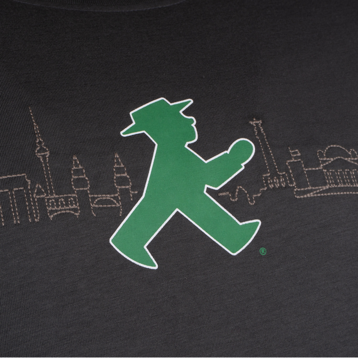 STADTLÄUFER dark gray L/ Men´s T-Shirt