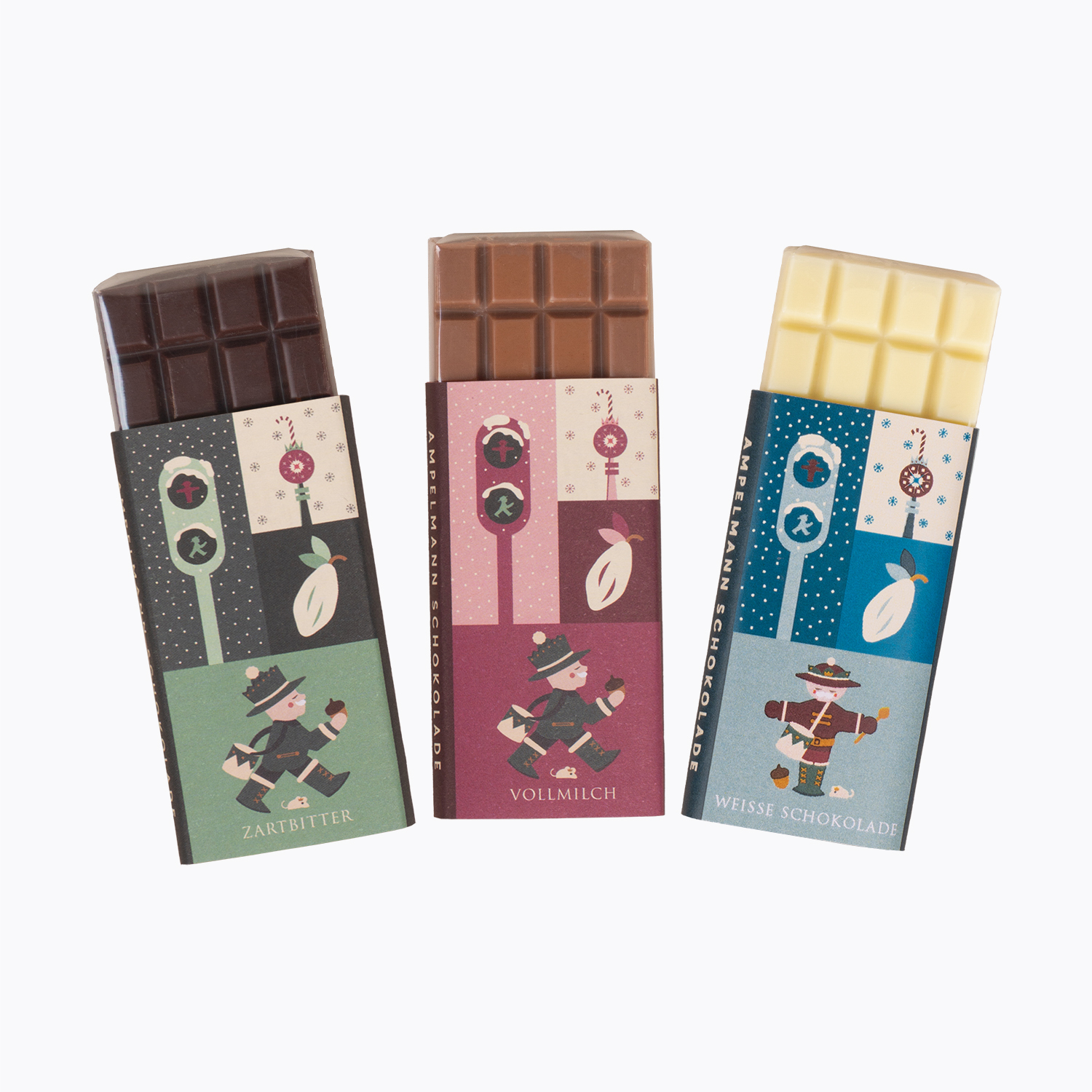 MINI SCHOKOLATIER Weihnachtsedition/ Vollmilch Schokolade