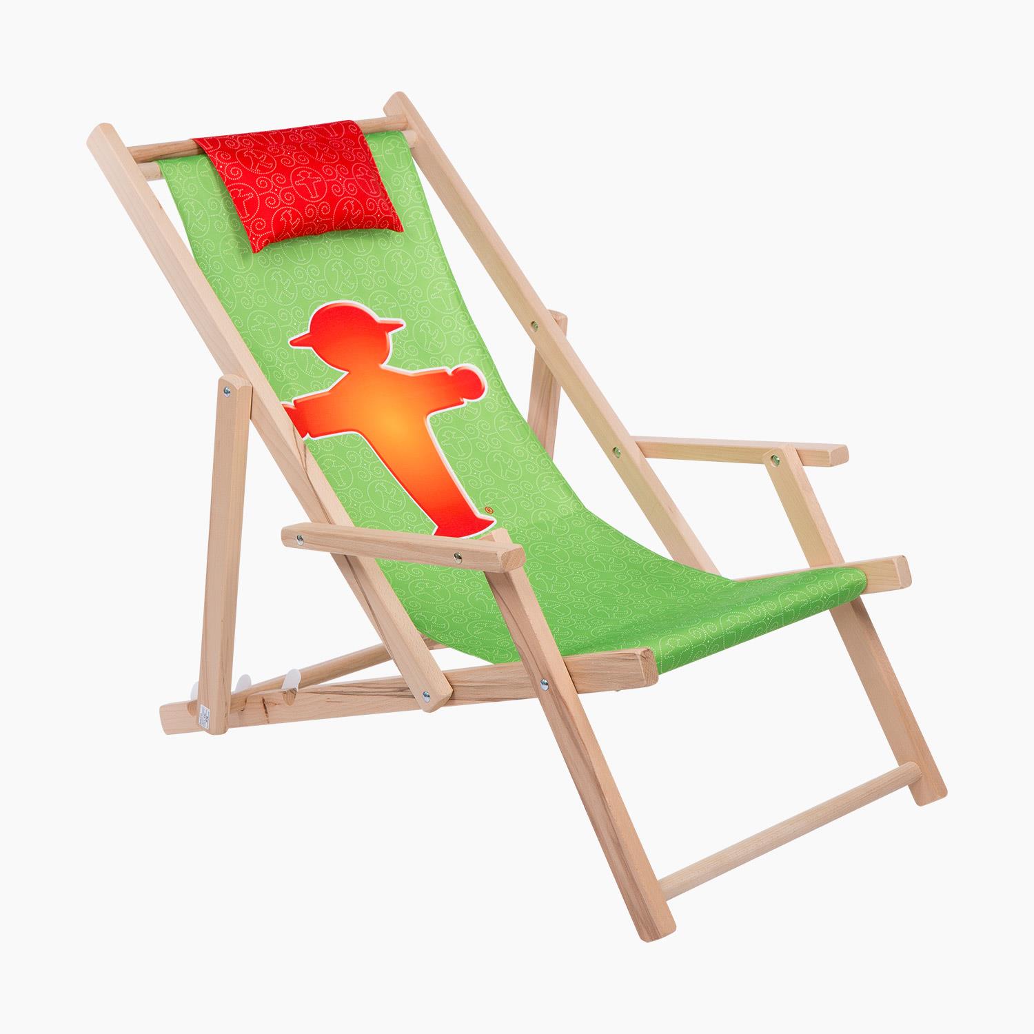SONNENANBETER red/ Beach Chair